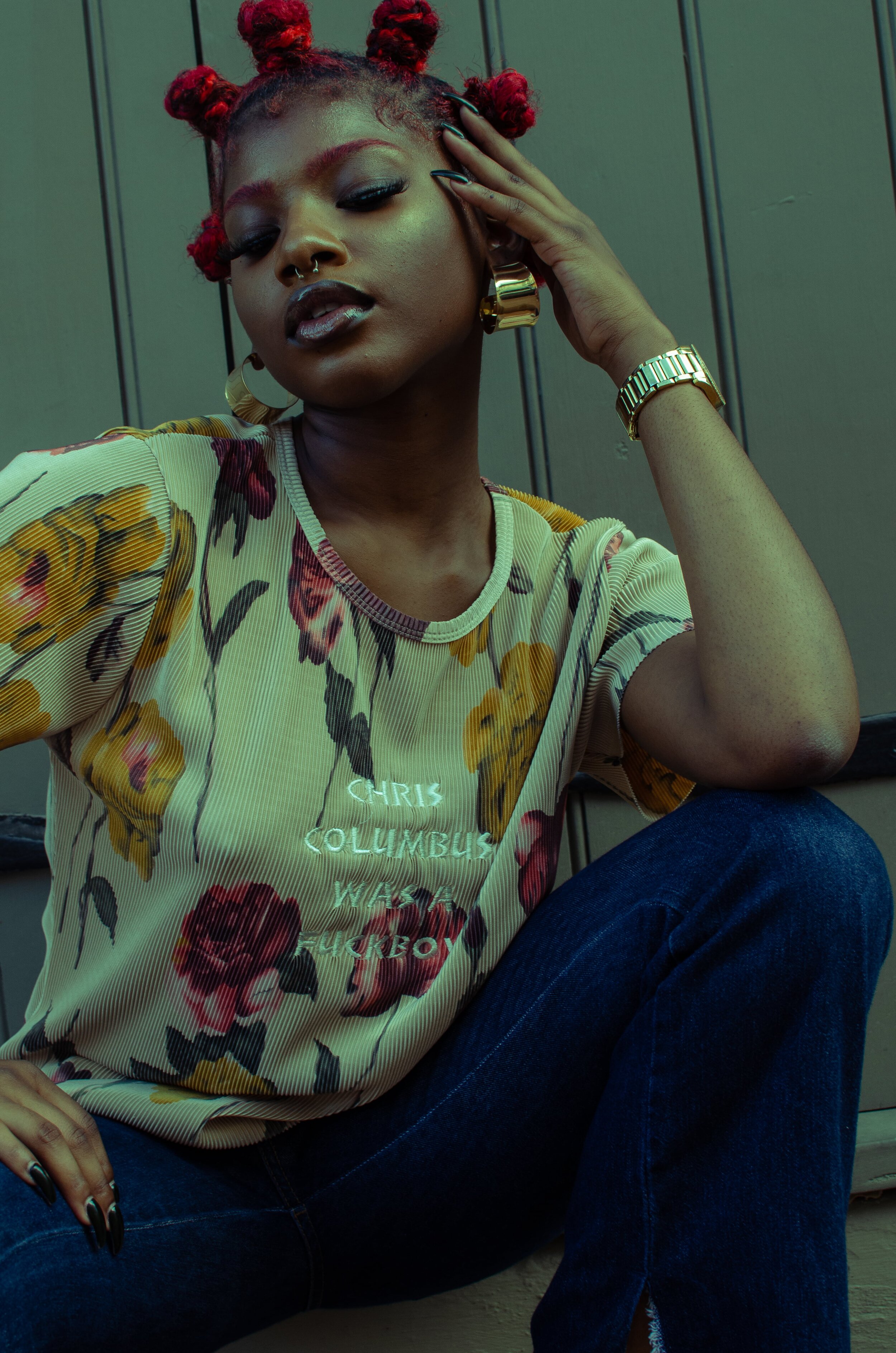 Chris Columbus Was a Fuckboy - Tee