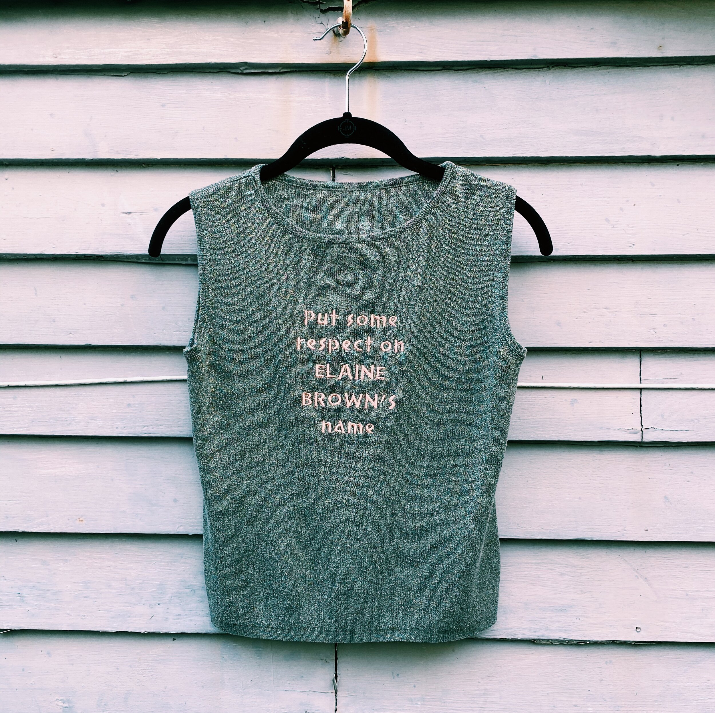 Put Some Respect On Elaine Brown's Name - Tank