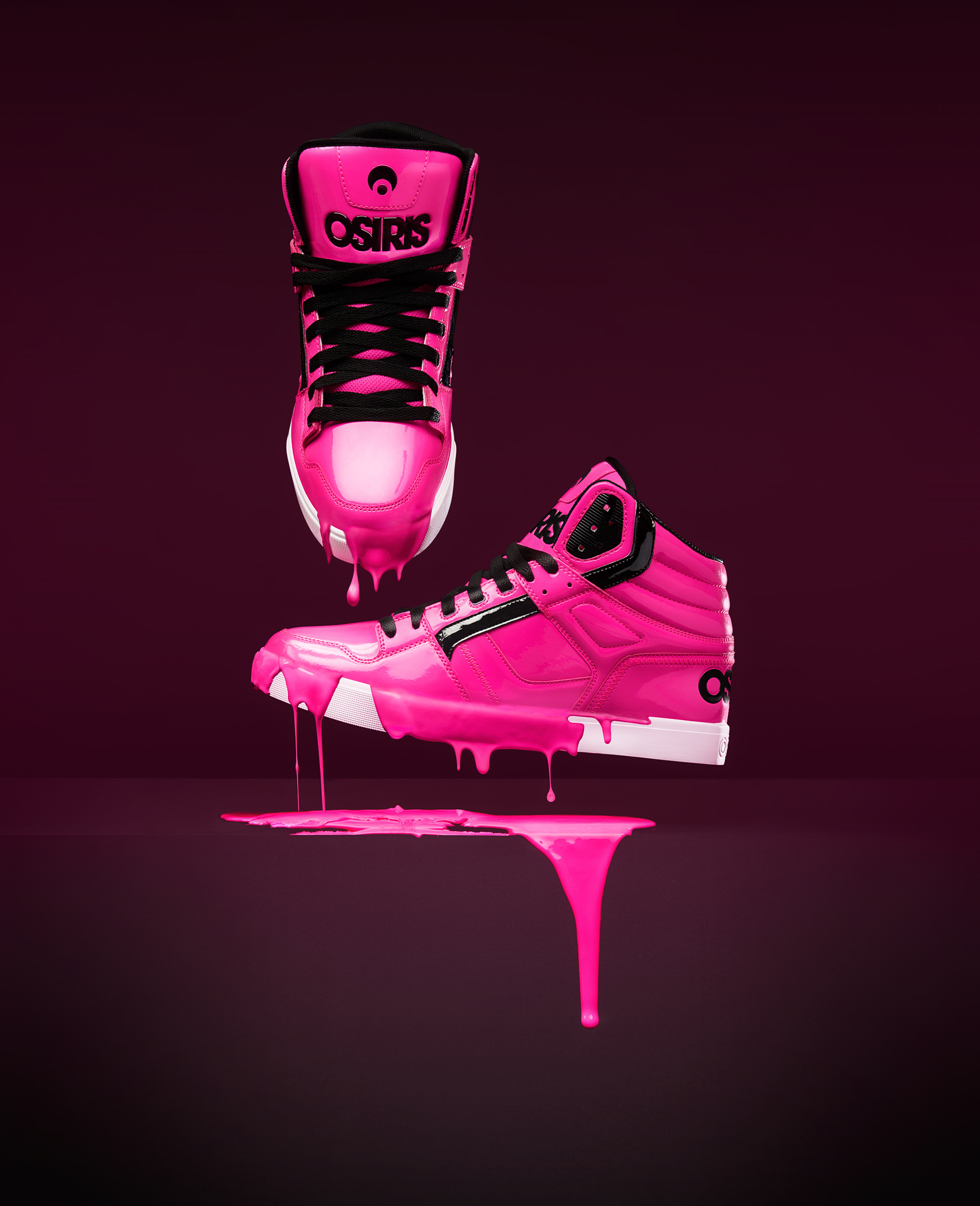 Osiris Neon Clone Skate Shoes