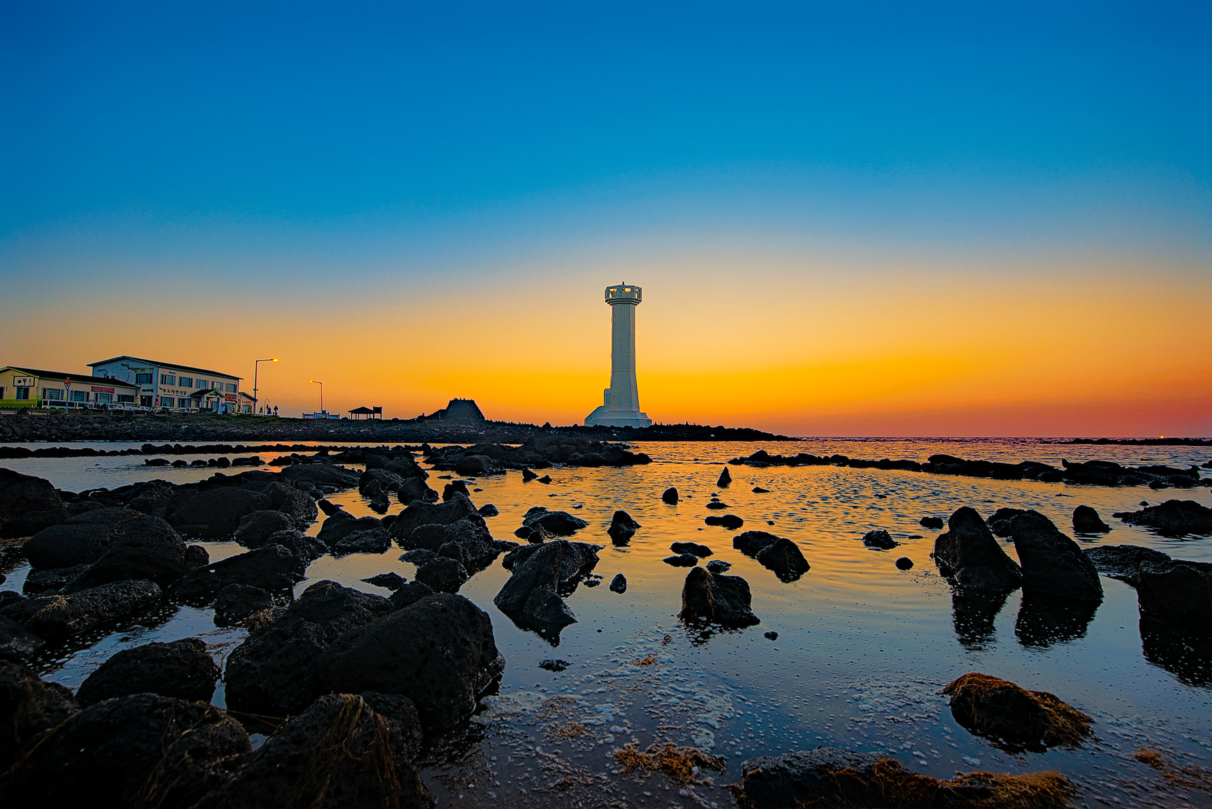 Mangru LIghthouse (망루 등대) at the north point on Udo Island