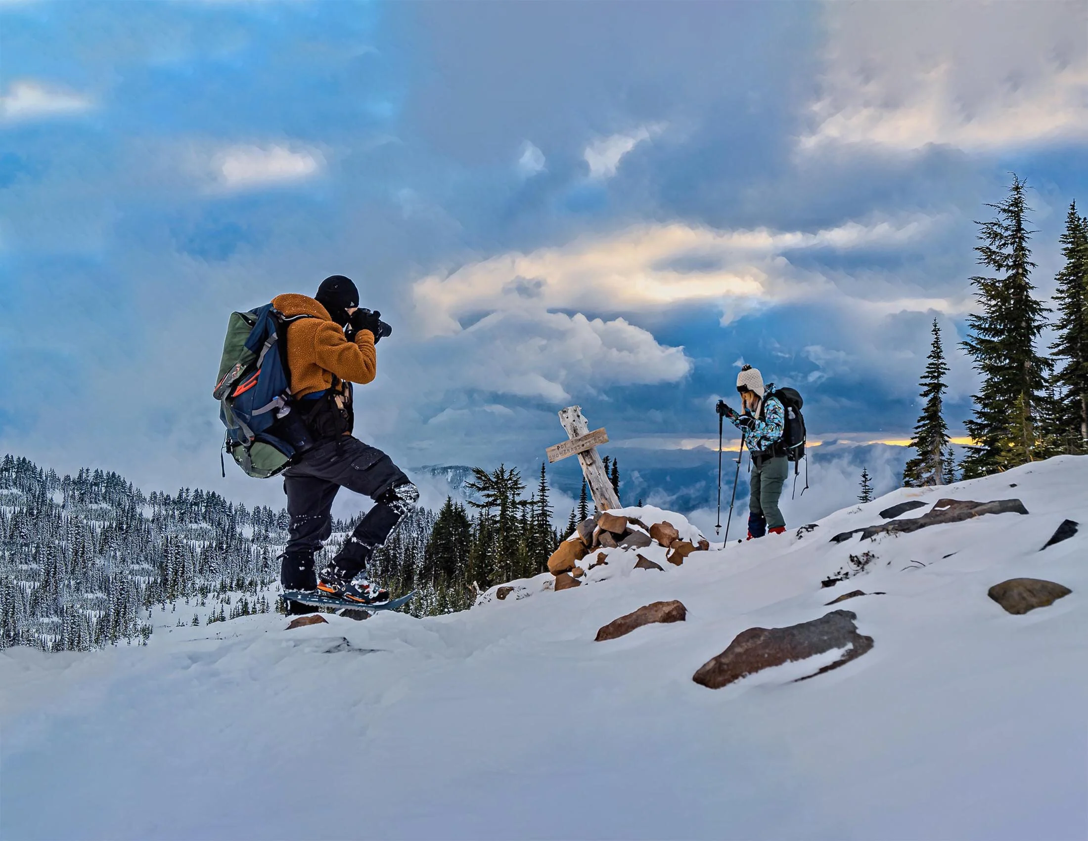 The End of Fall- With One Snowfall