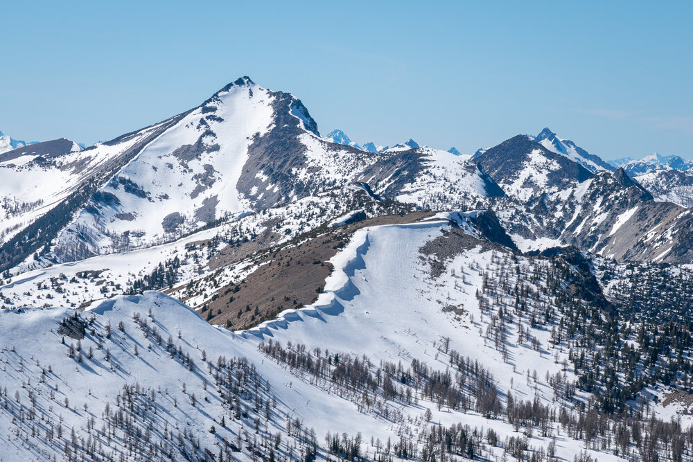 Star and Beefhide Butte cornices