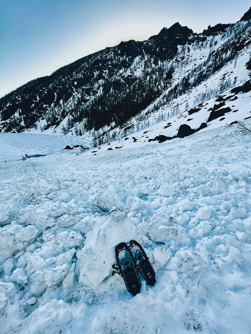 Time to stash the snowshoes