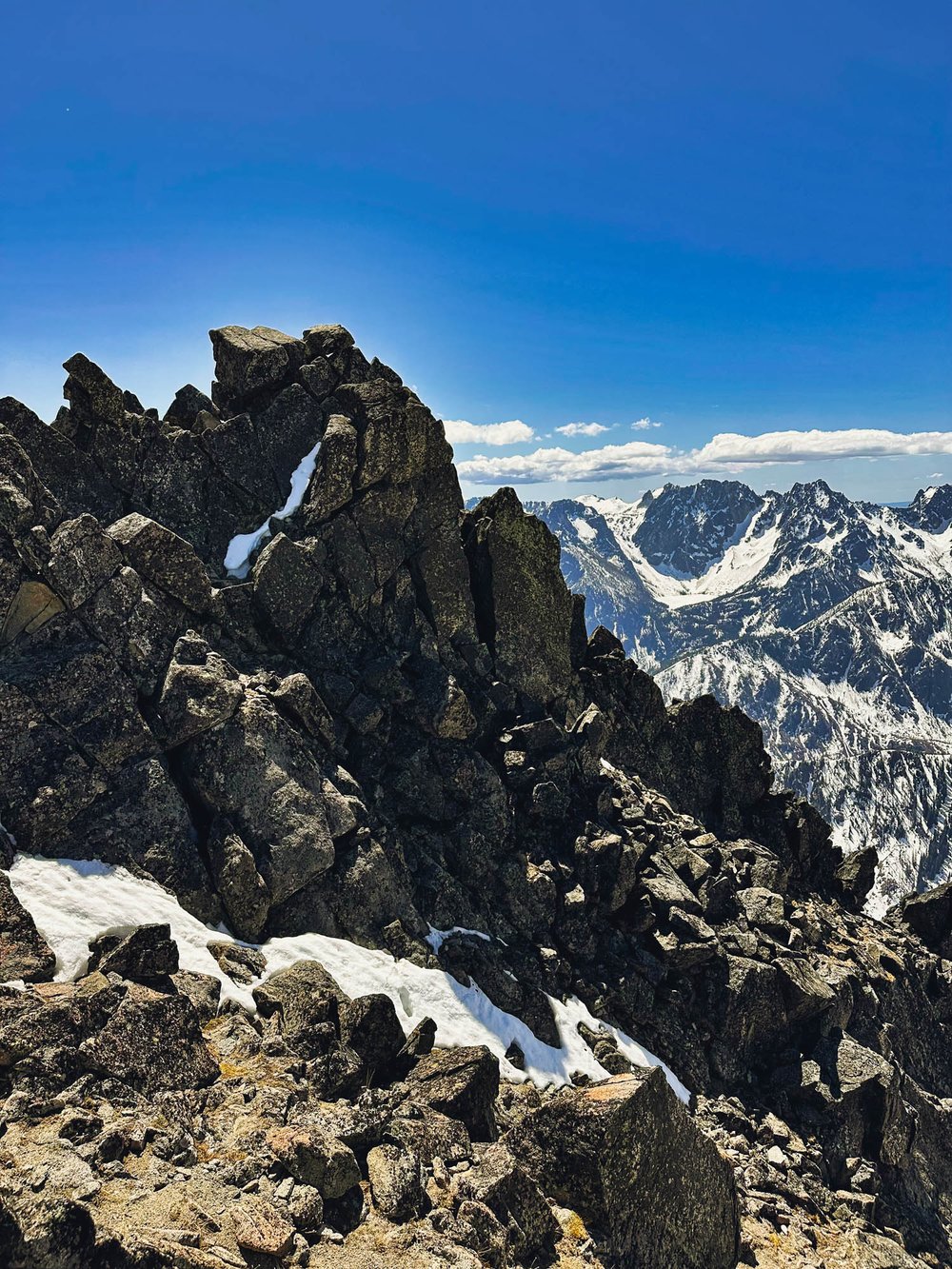 Summit block from just north