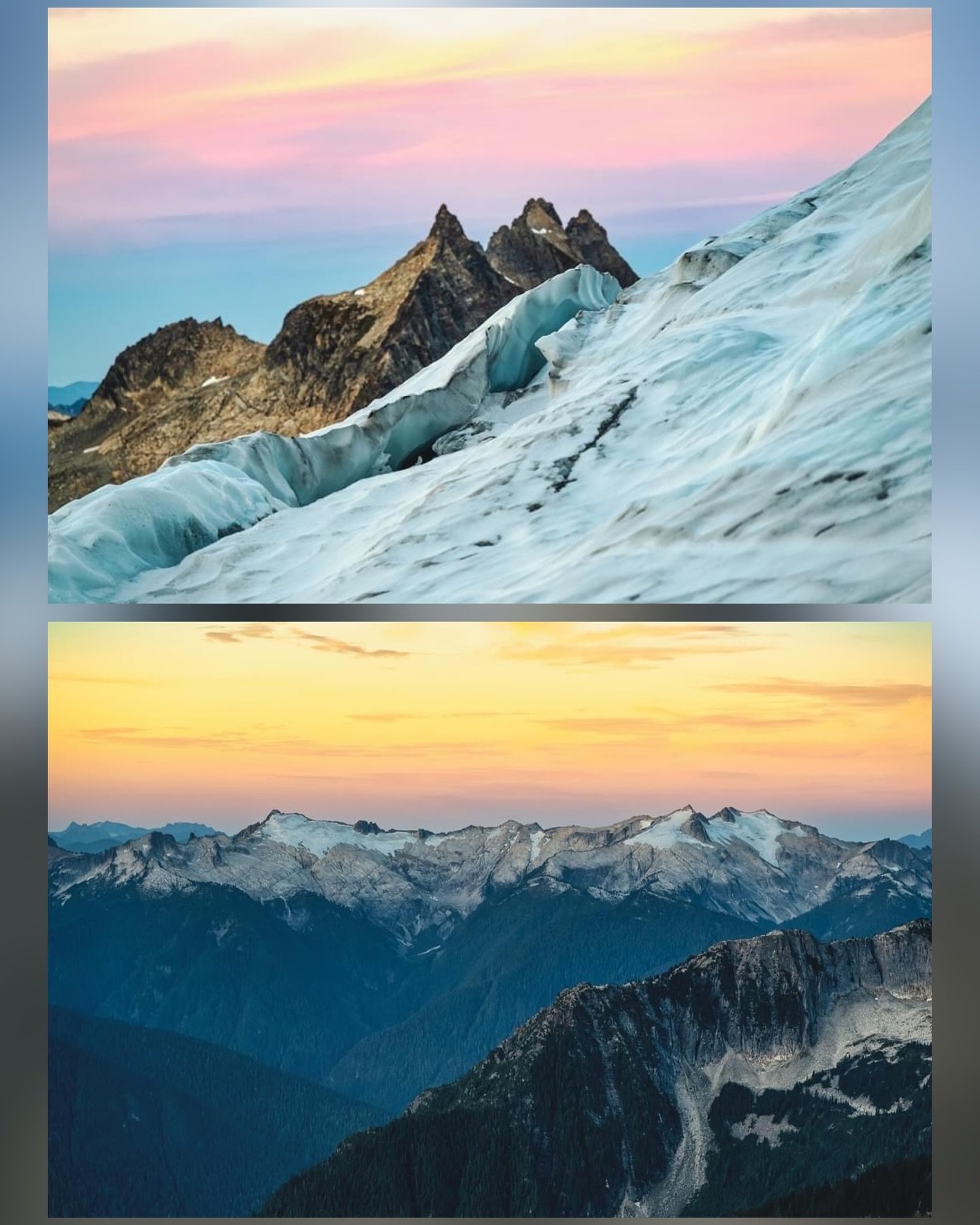 Heh heh! 26 split seconds from an 18-hour day&mdash;whoa! So, Eldorado Peak was one of the 4 icecap peaks in the lower 48 states, but guess what? It&rsquo;s melted below its highest dried-up rock now! That means there&rsquo;s only TWO icecap peaks le