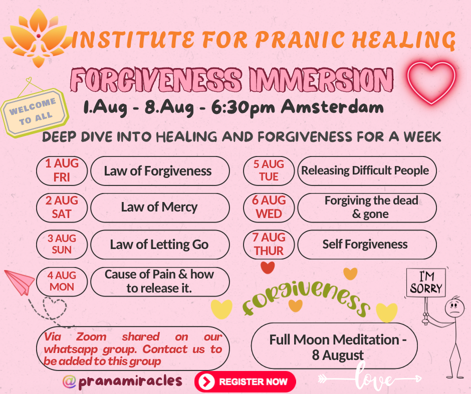 Forgiveness Immersion
