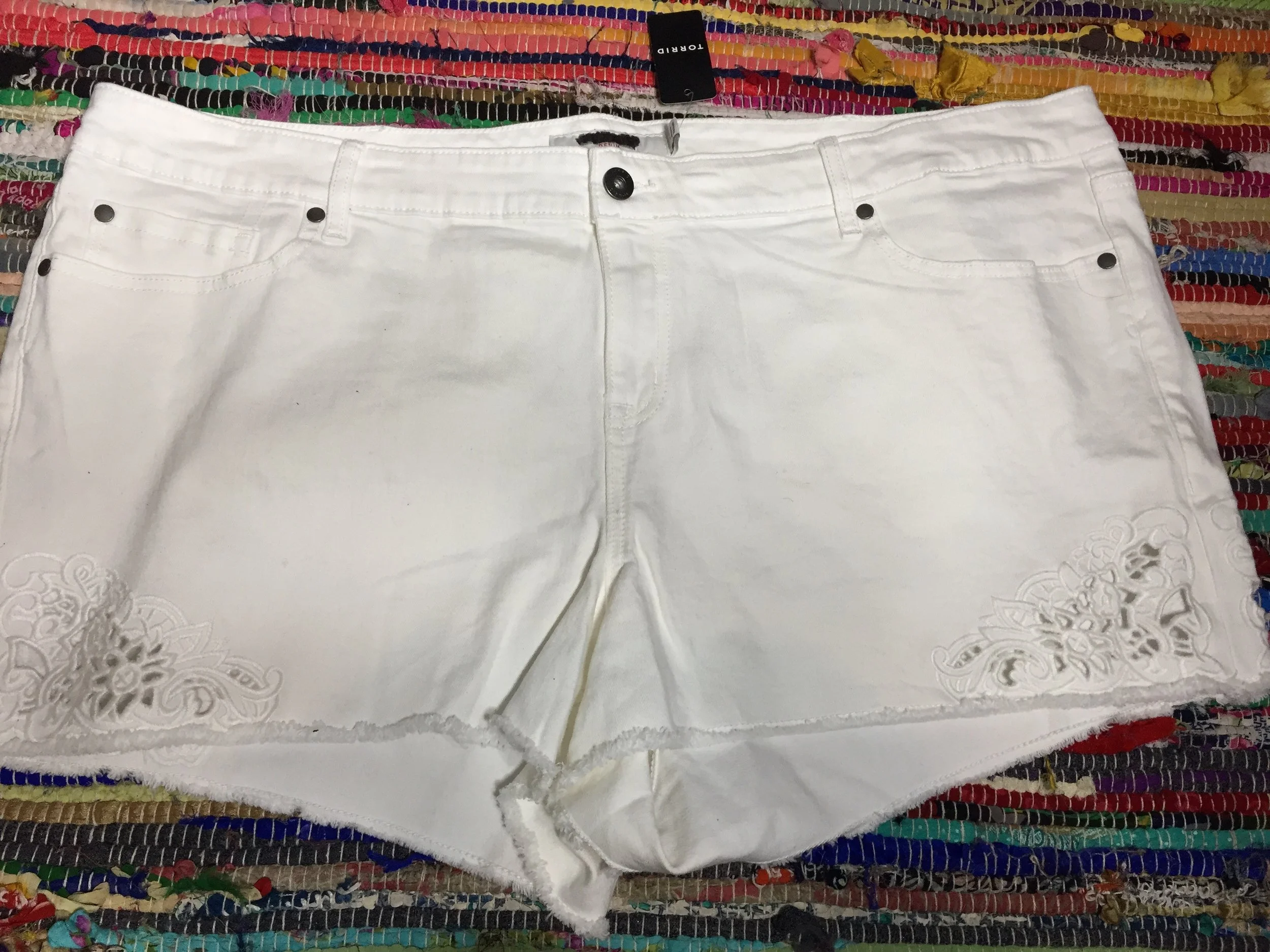 torrid white jeans