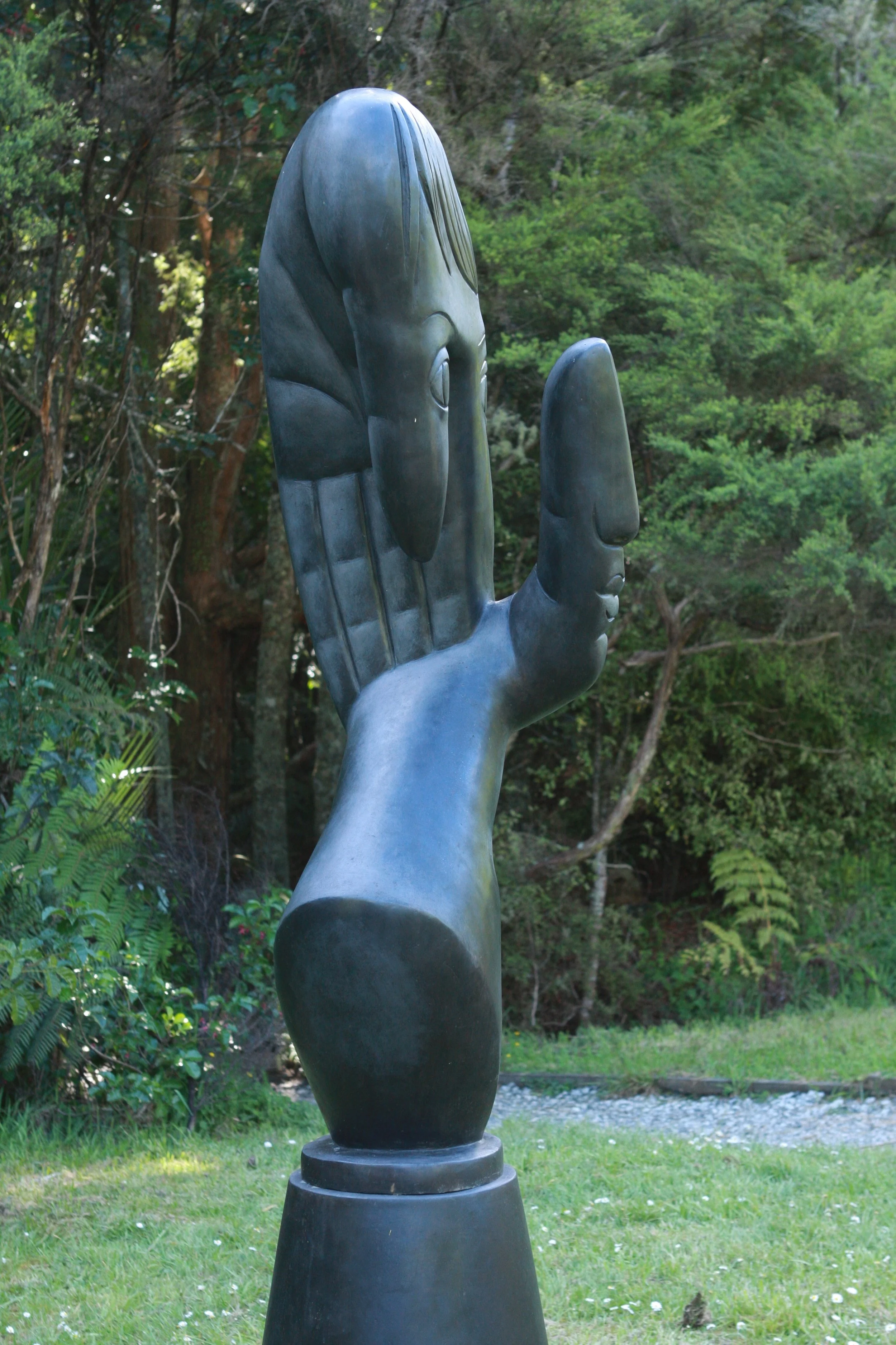Terry Stringer The Creation Of Adam — Brick Bay Sculpture Trail