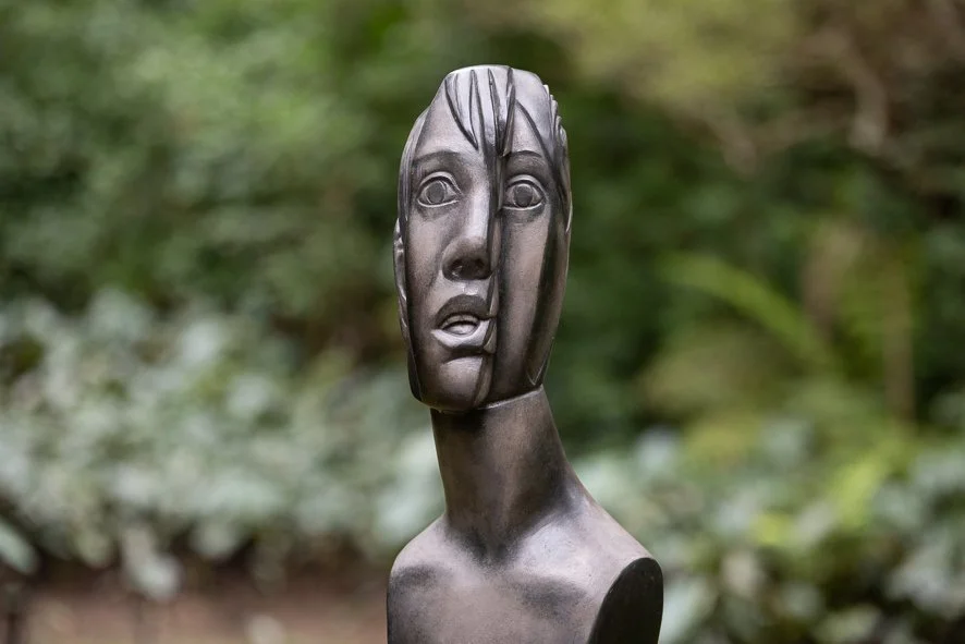 Terry Stringer Hand Head Rose — Brick Bay Sculpture Trail