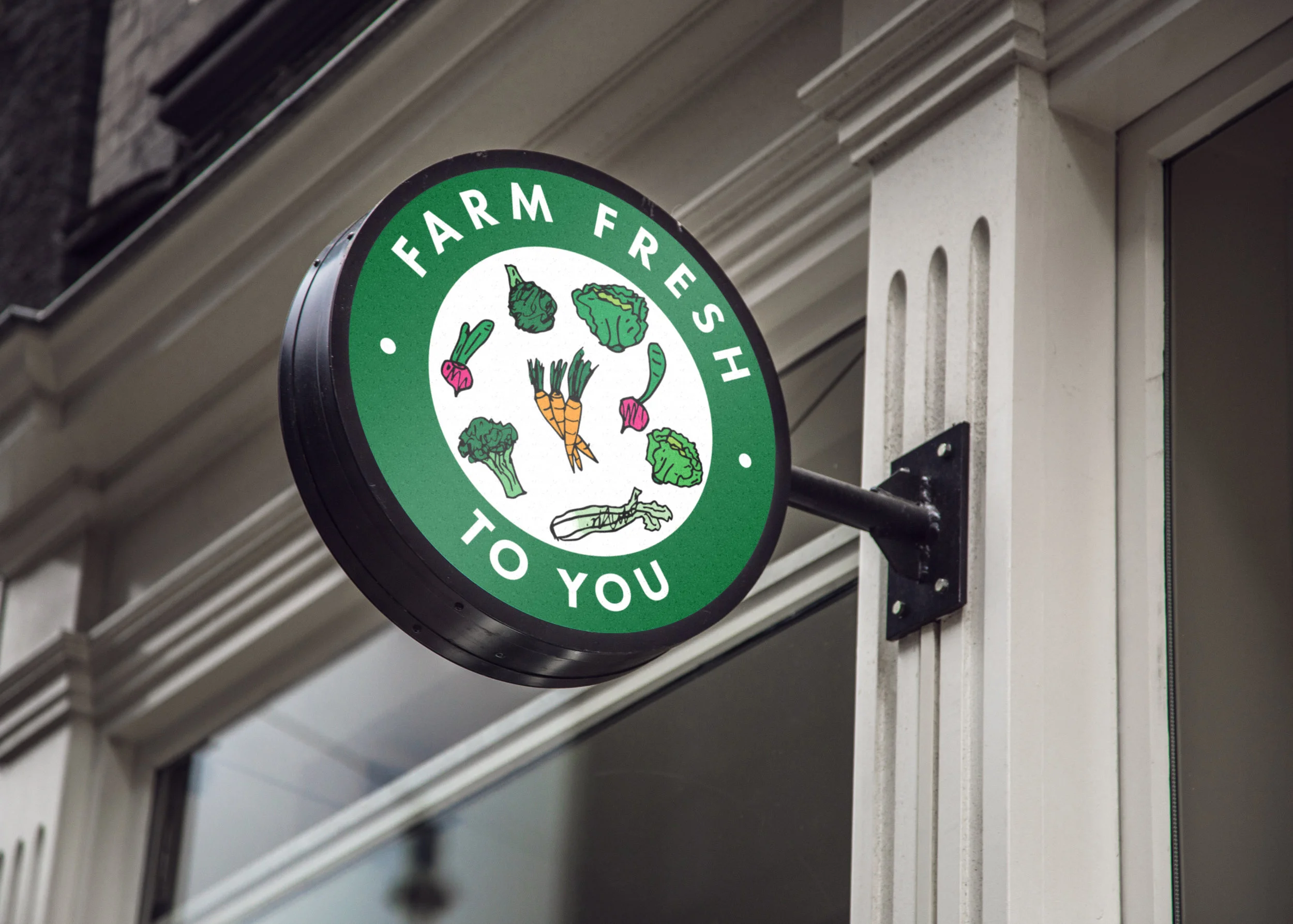 Farm Fresh to You - Logo Mockup