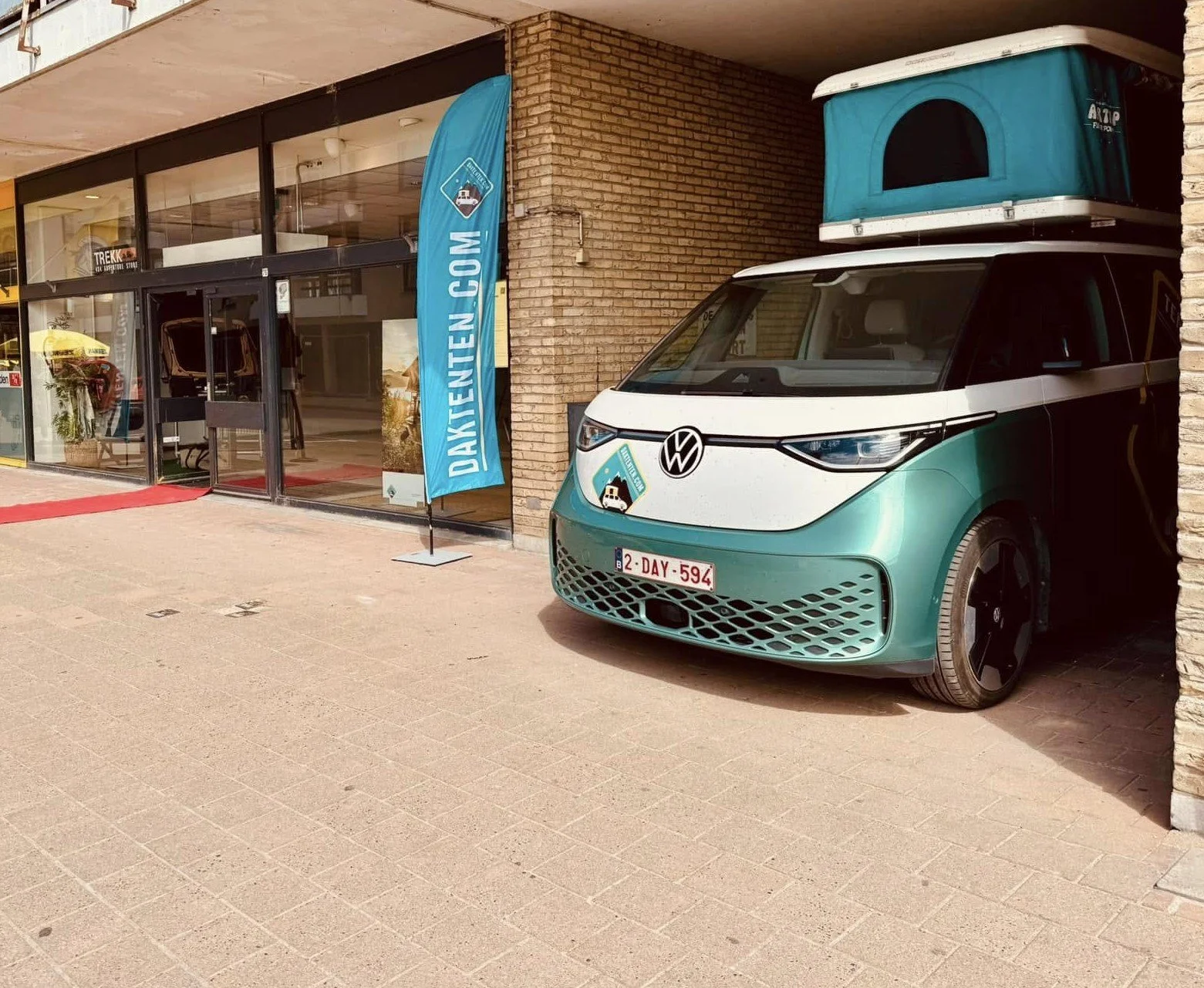 daktenshop Veurne, showroom