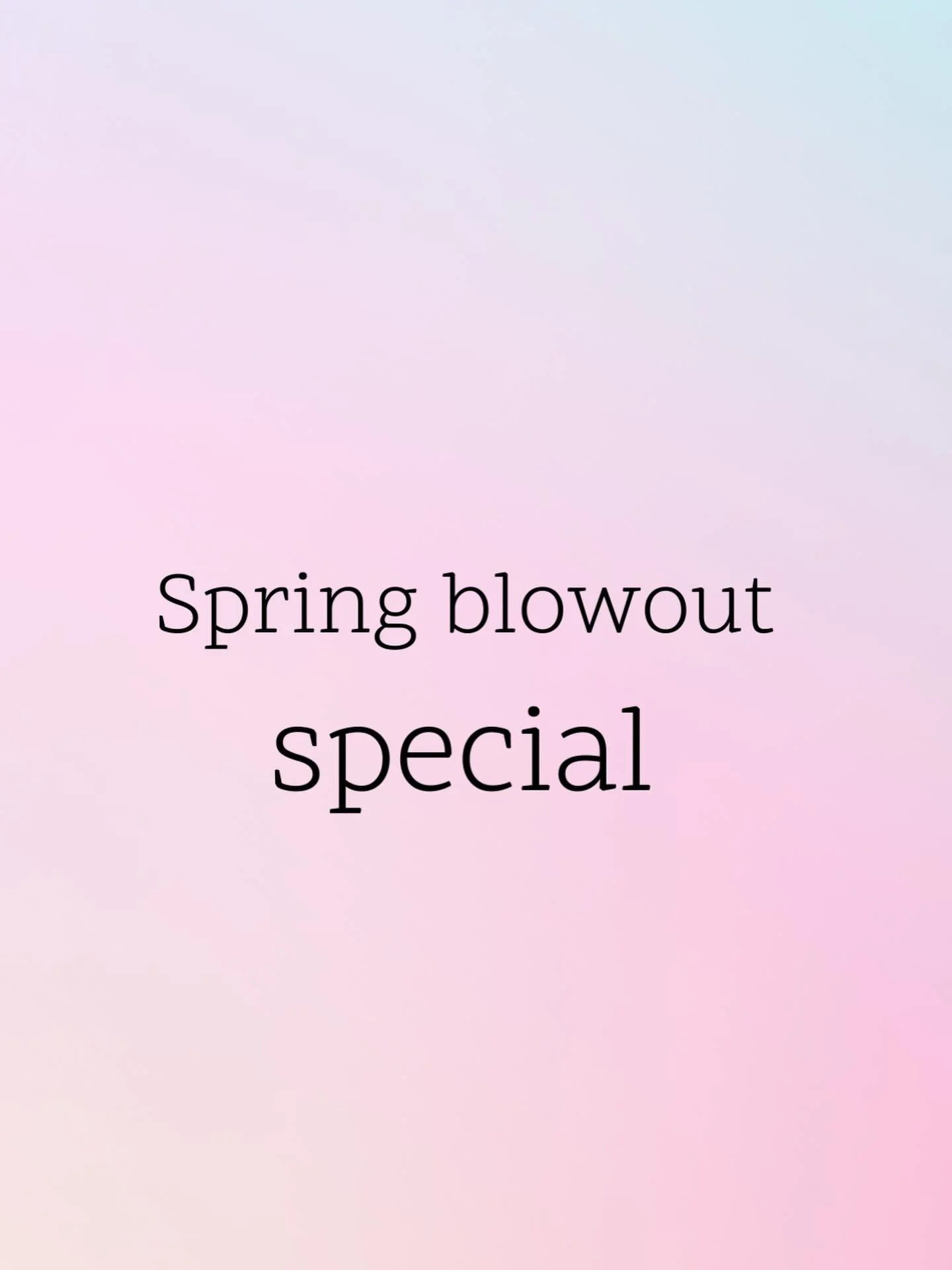 Come and get a custom blowout for 15% off 
Offer valid through April 8th 
@thebeautyshoppeaugusta