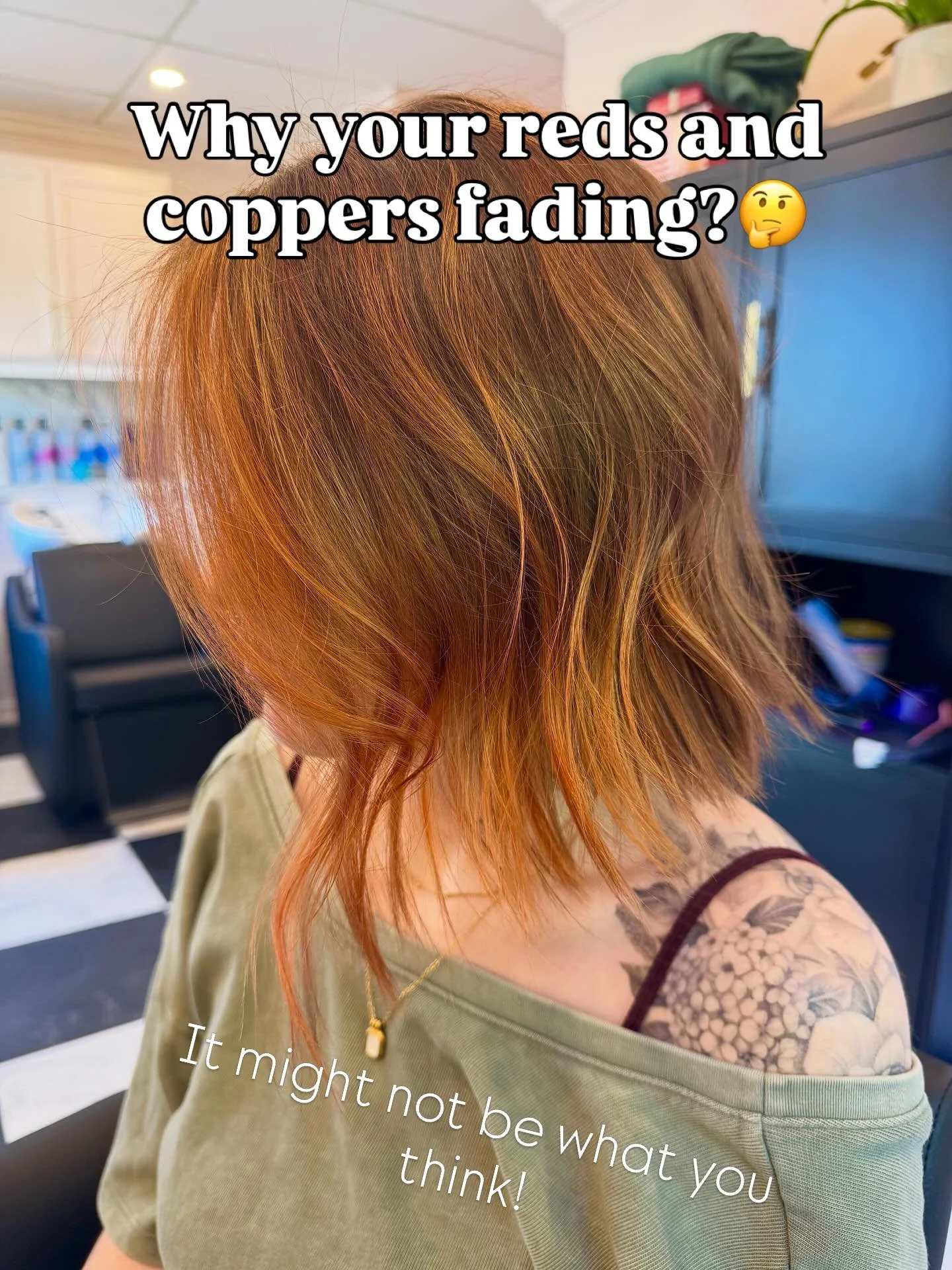 Going into spring and summer it&rsquo;s important to take your hairs in to consideration 🧐

✨reds/coppers are easy in/easy out - meaning going from blonde to red The pigment will fade fast especially freshly done. It&rsquo;s important to wait as lon