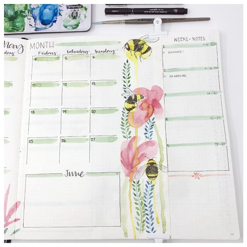 BuJo May 2018 by floatinglemonsart pg5.jpg