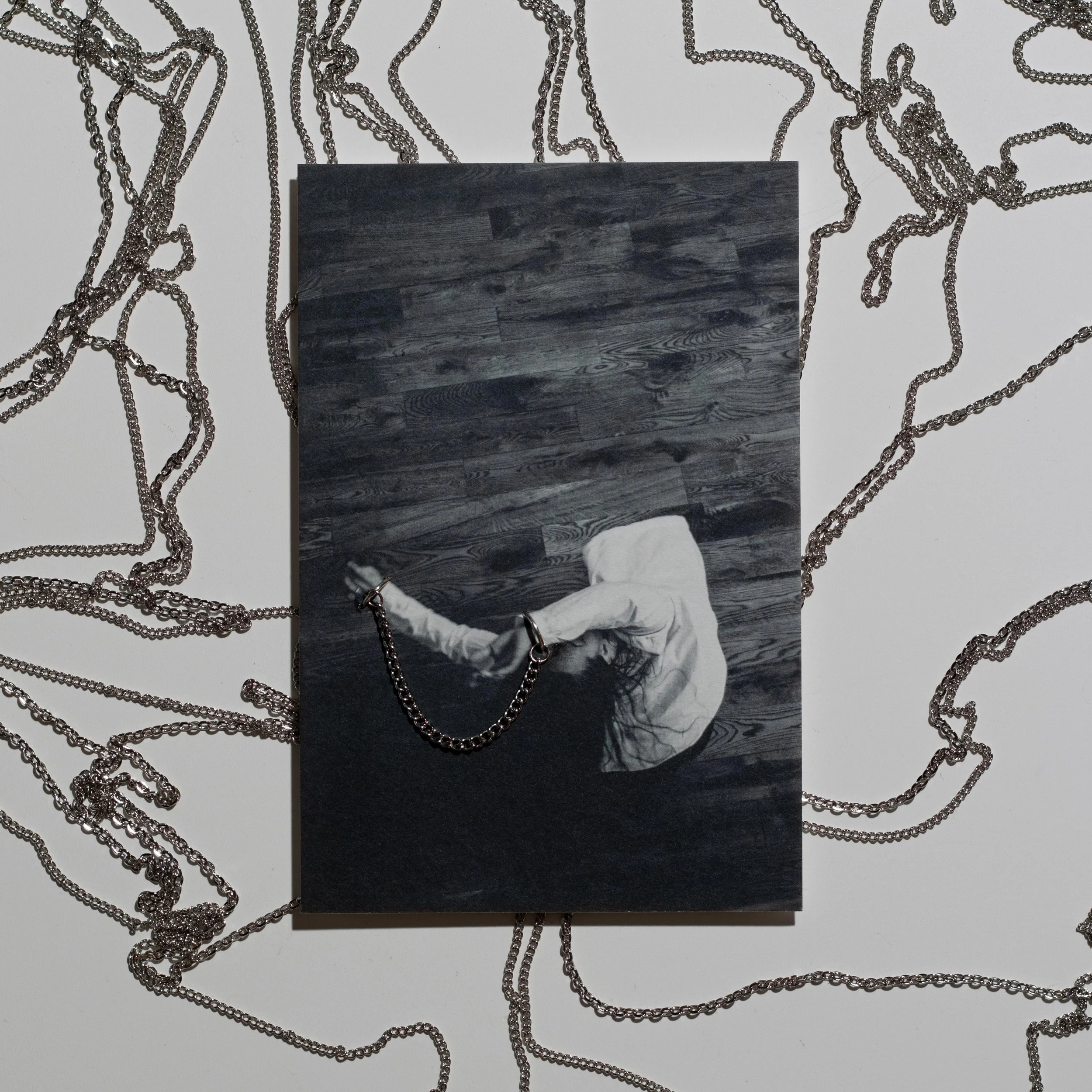 Watch Out For That One Endure mixed media dance photography print using chains