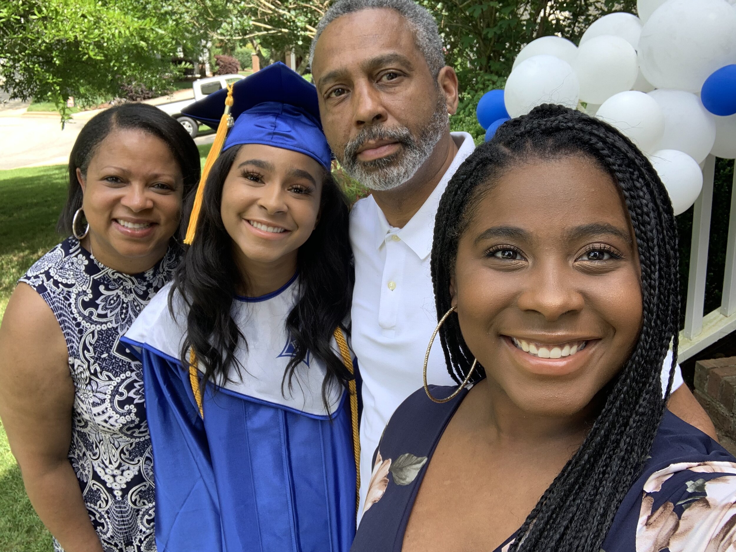  Graduation Celebration! Lanette McKee, Marea McKee, Kenny McKee, Jasmine McKee 