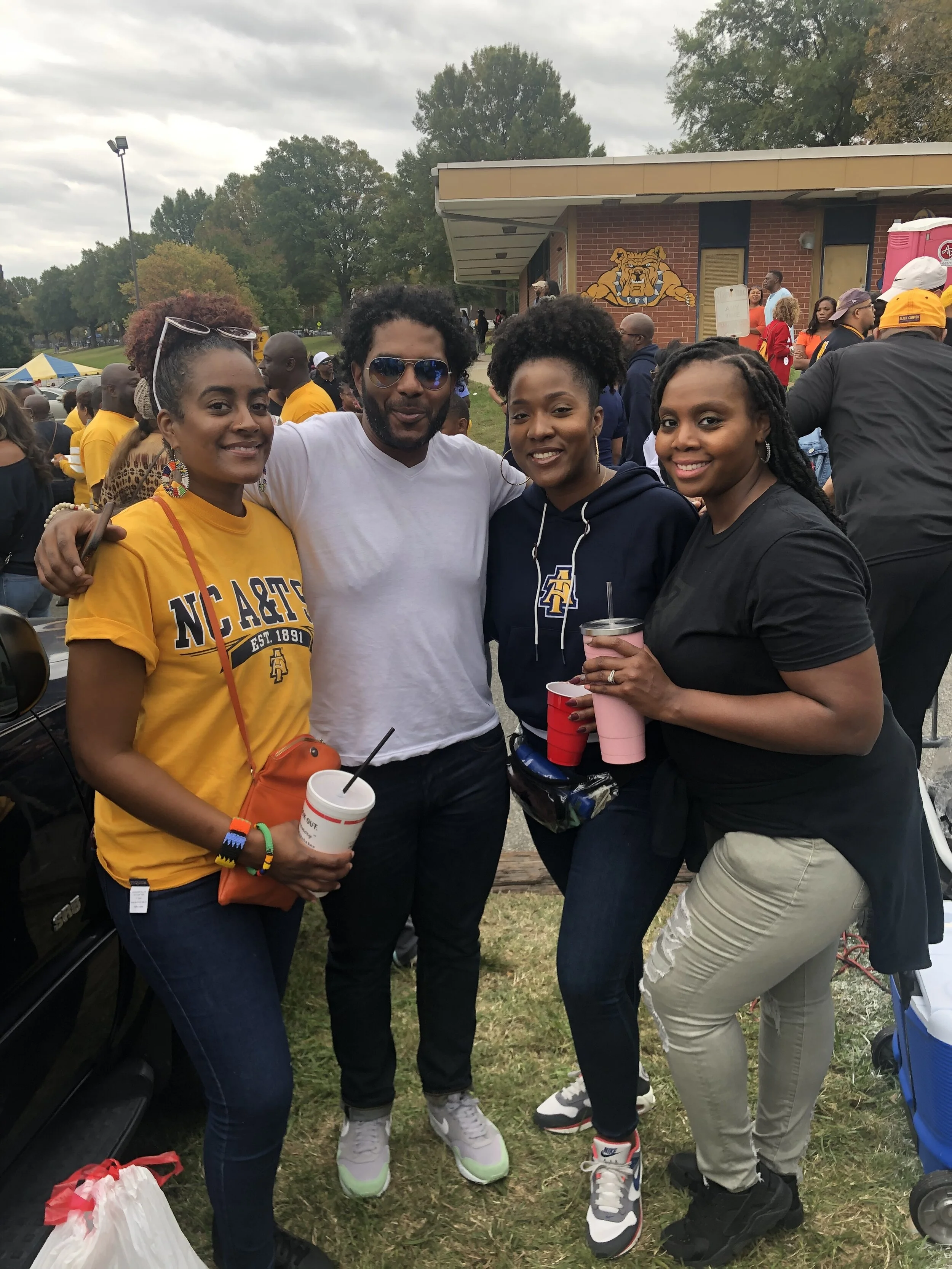  A&amp;T’s Homecoming: Margaret Free, Evan Joyner, Tivona Curtis, Kendra Holmes 