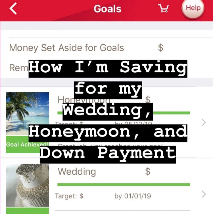 How I'm Saving for a Wedding, Honeymoon, and House