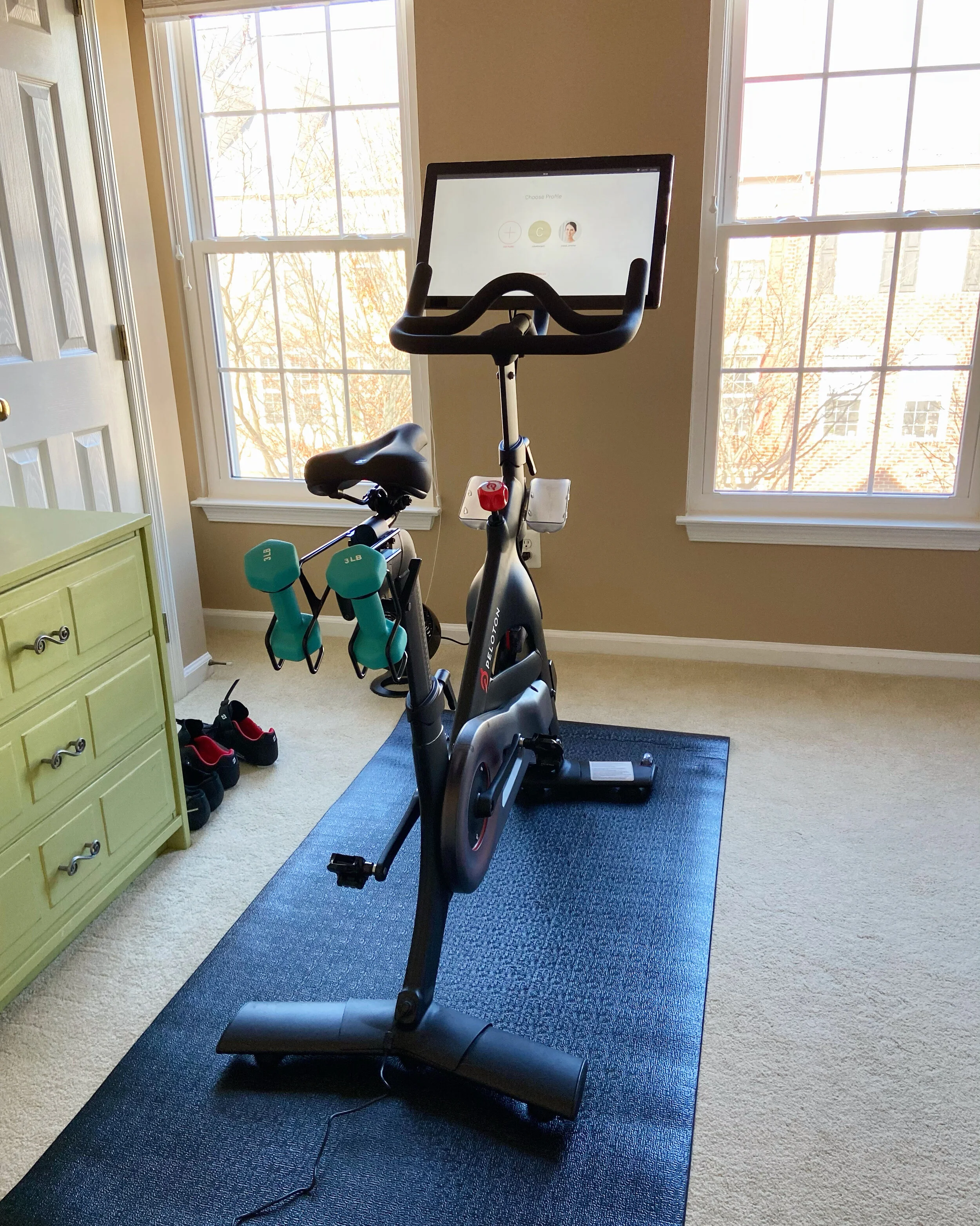 golf training mat swing detection