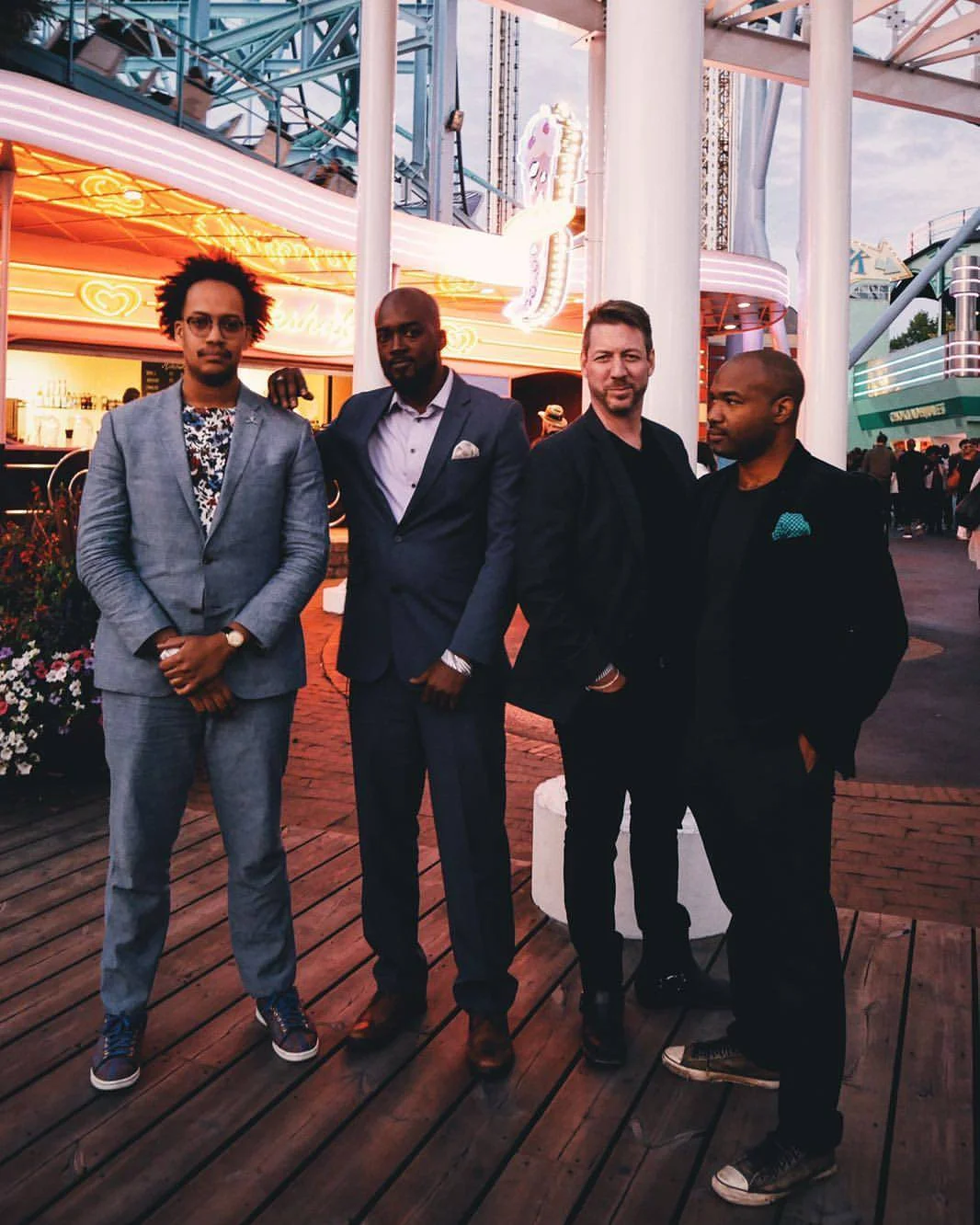 The Partners: Ramon de los Santos, Molaundo Jones, James Sasser, and Charles Vincent Burwell