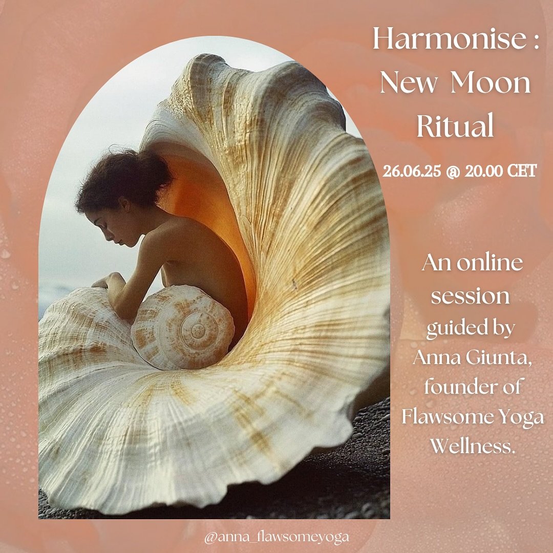 Harmonise +New Moon Ritual w/ Anna Flawsome 

📅 26.06.2025 AT 20.00 CET on ZOOM  🎟️ LINK IN BIO

Living a harmonised, heart-led life is not just possible : It&rsquo;s your birthright. And in a world that trains us to be machines, choosing aliveness