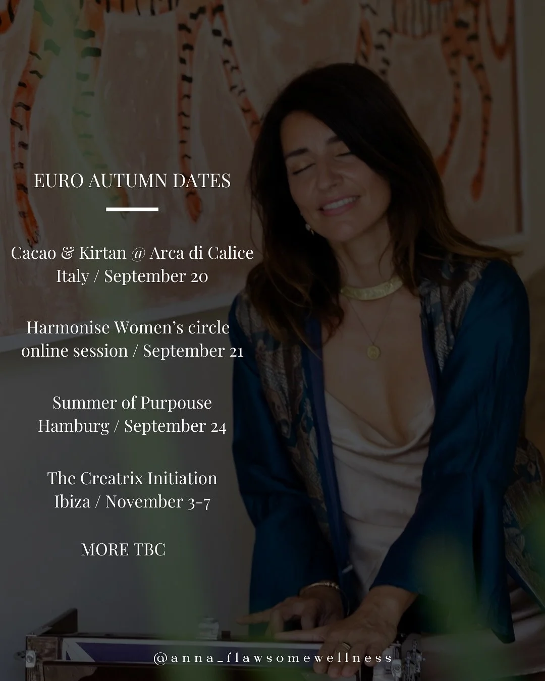 Summer&rsquo;s fire is simmering down, the nights are getting longer, and it&rsquo;s officially time to slide into the autumn portal:
From light into dark, from fire into water, from go-go-go into mmm let me melt into stillness

This season is the mo