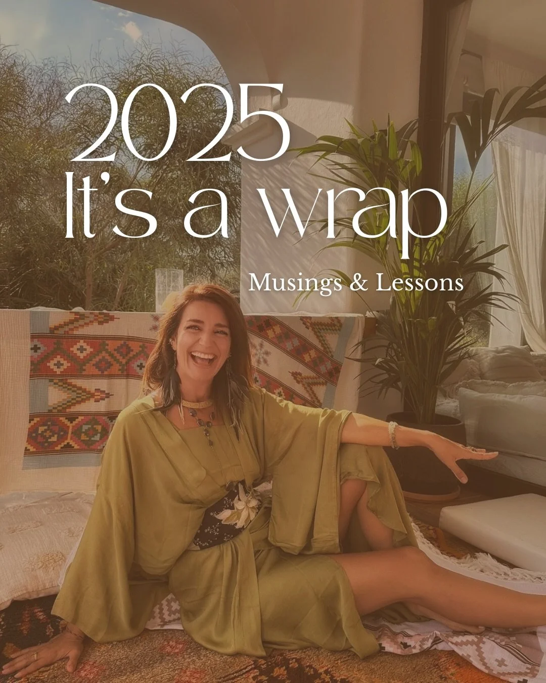 2025 it&rsquo;s a wraps ✨
So many lessons 
So many challenges and..
so much magic !

With gratitude for all
I&rsquo;m ready to release you 
and make space for the new year.

#2025 #lessons #musing #thankyou #grateful