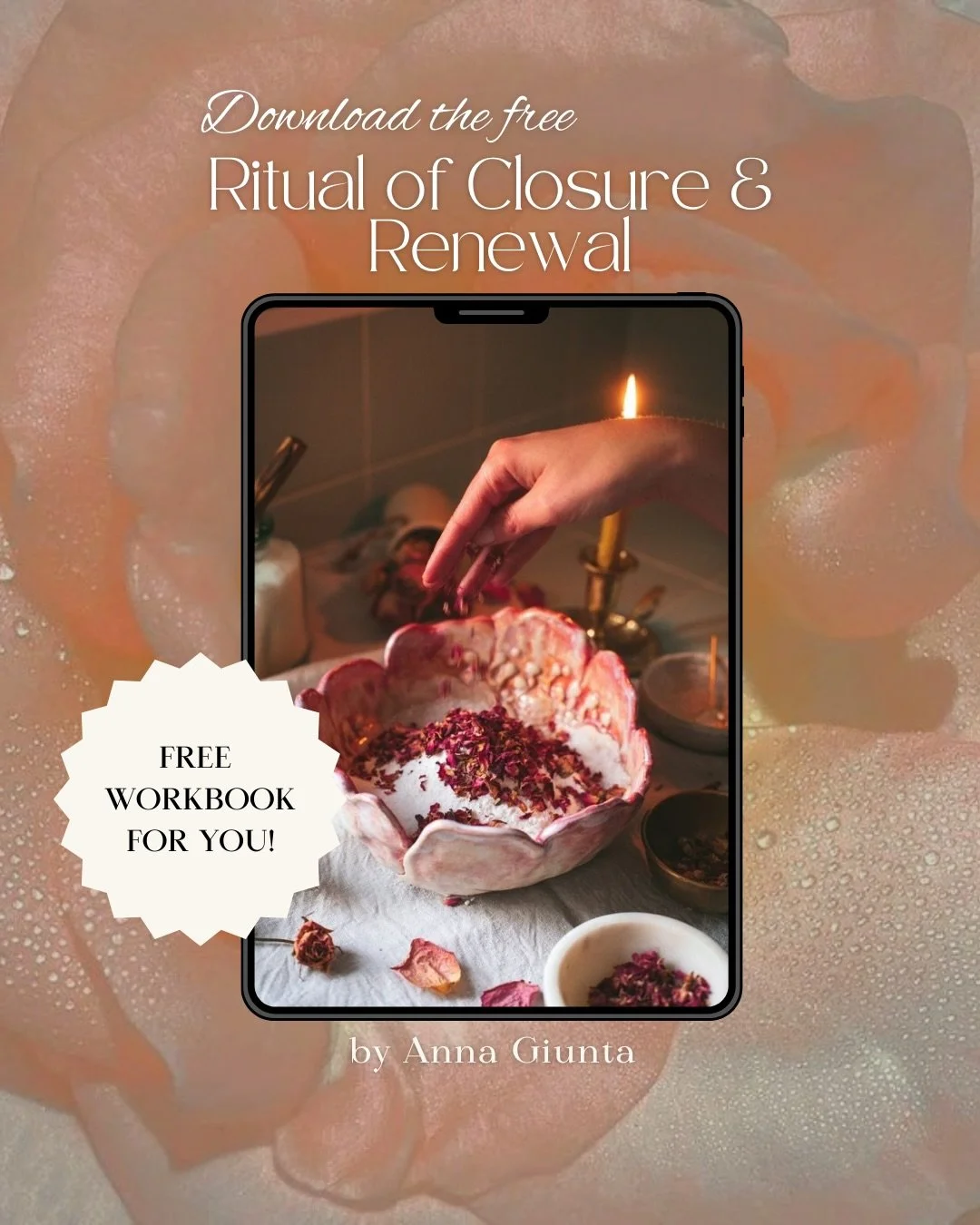 ✨ A Gift for You ✨ 
Download the free workbook: Ritual of Closure &amp; Renewal

The days between now and the end of the year hold a rare kind of magic. A pause. A threshold. A moment outside of ordinary time.
This is the space where reflection deepe