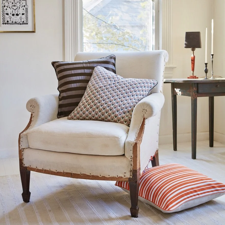 Assorted Stripe Decorative Pillows