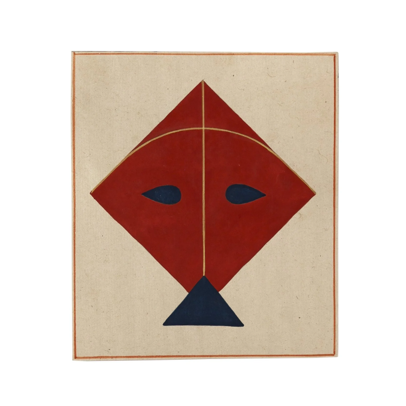 Red & Navy Single Kite