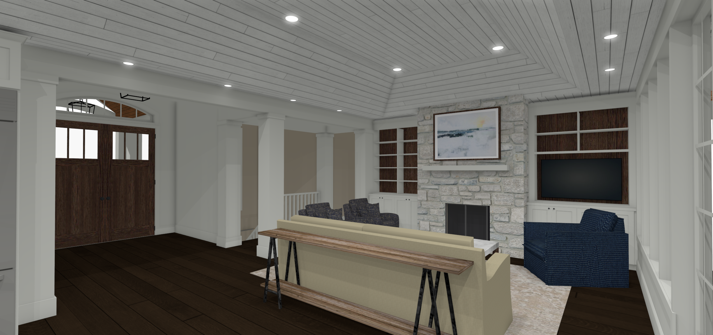 Updated Living Room Design