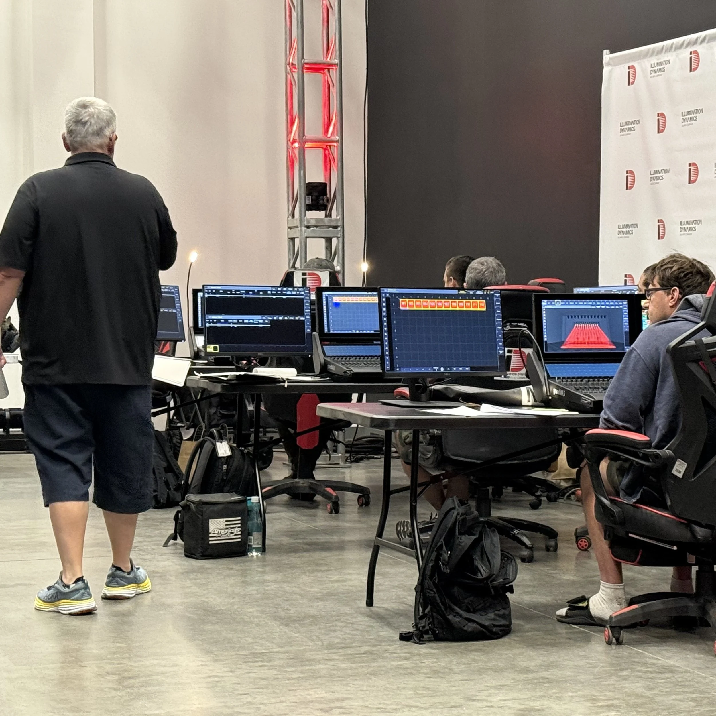 Illumination Dynamics Hosts Local 728 GrandMA3 Training