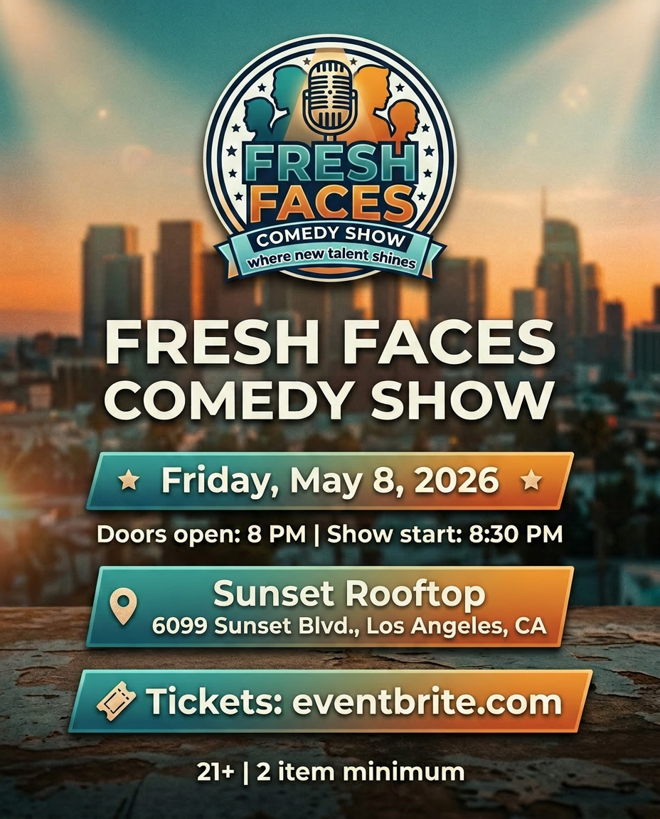 Fresh Faces Comedy Show