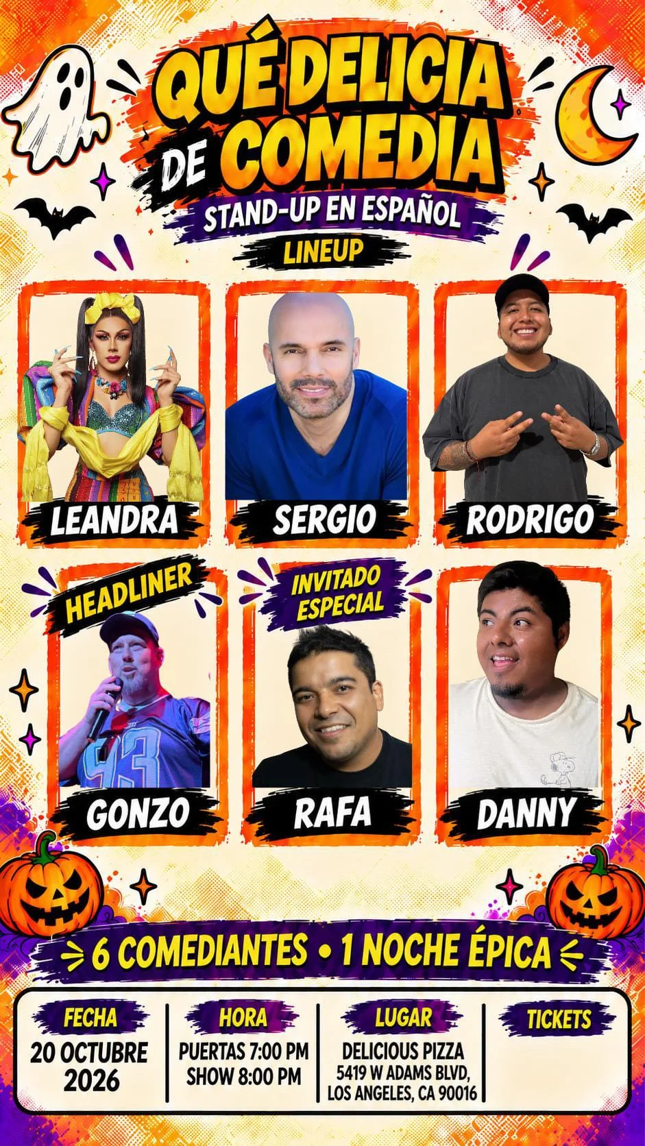 ¡Que Delicia de Comedia!