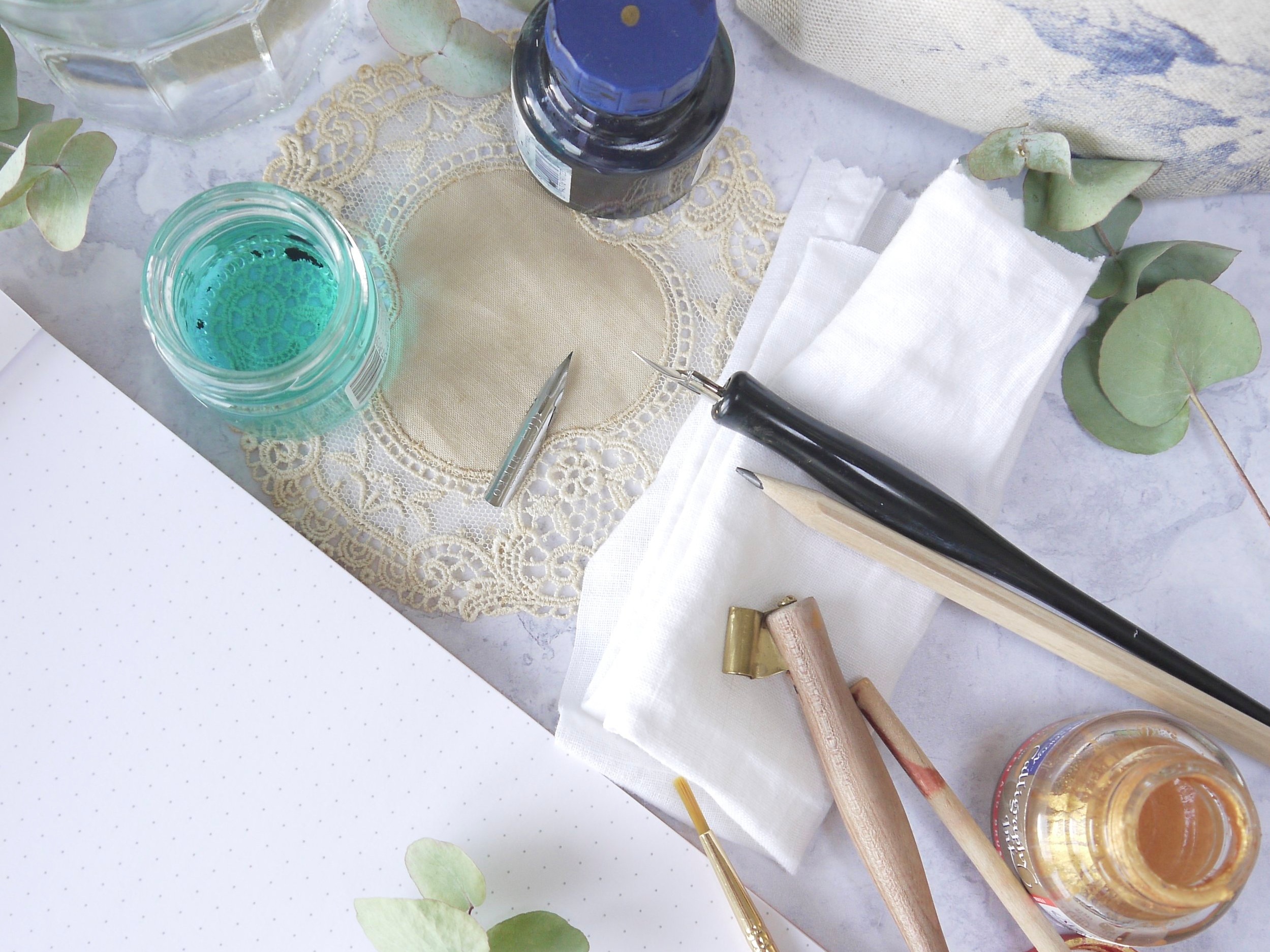 Getting Started with Modern Calligraphy {The Materials}