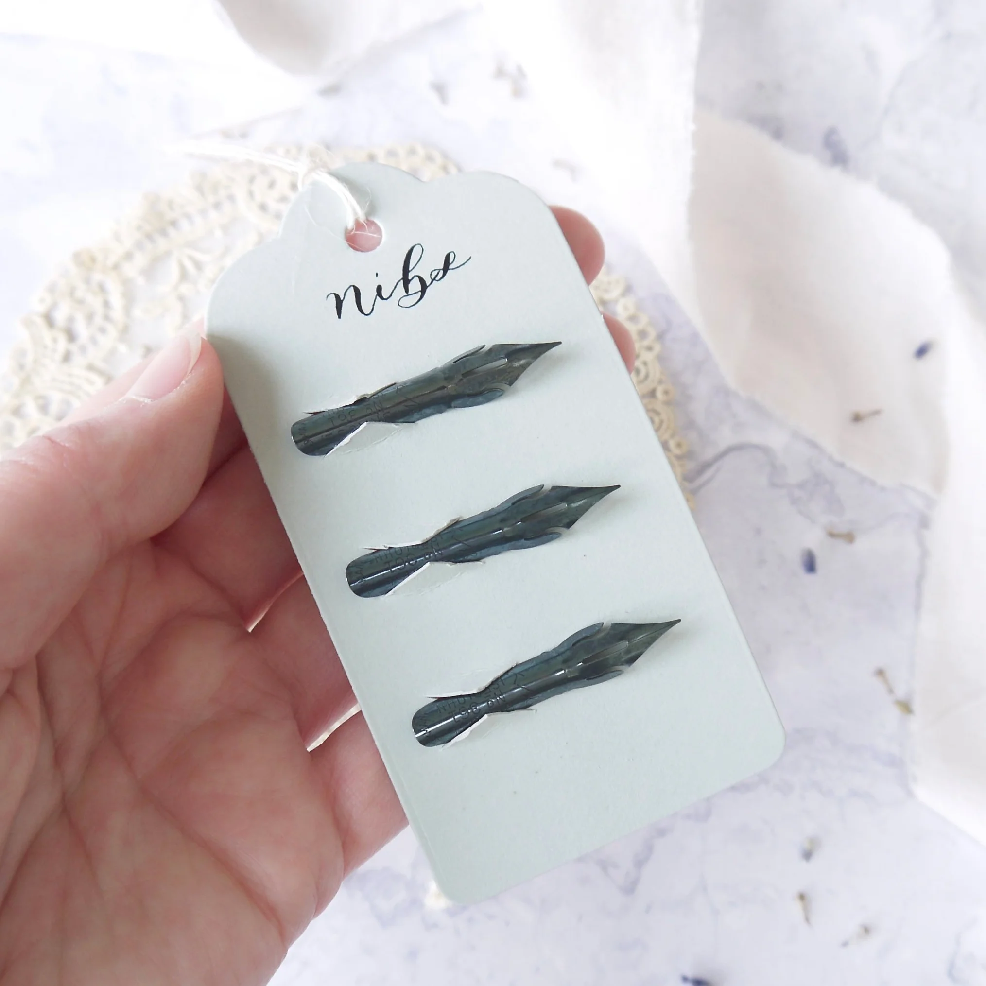 pack of 3 nibs for modern calligraphy
