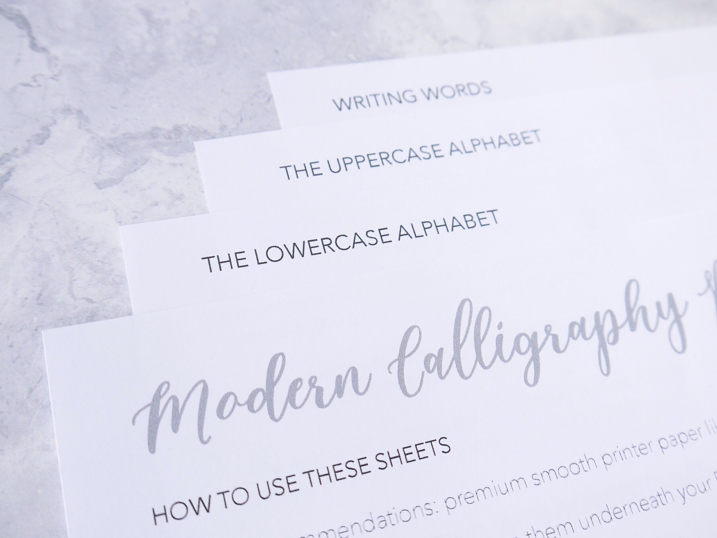 Calligraphy Starter Kit for Beginners — Mirabelle Makery