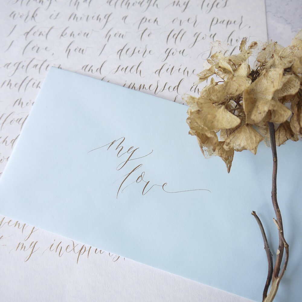 Handwritten Love Letter — Mirabelle Makery