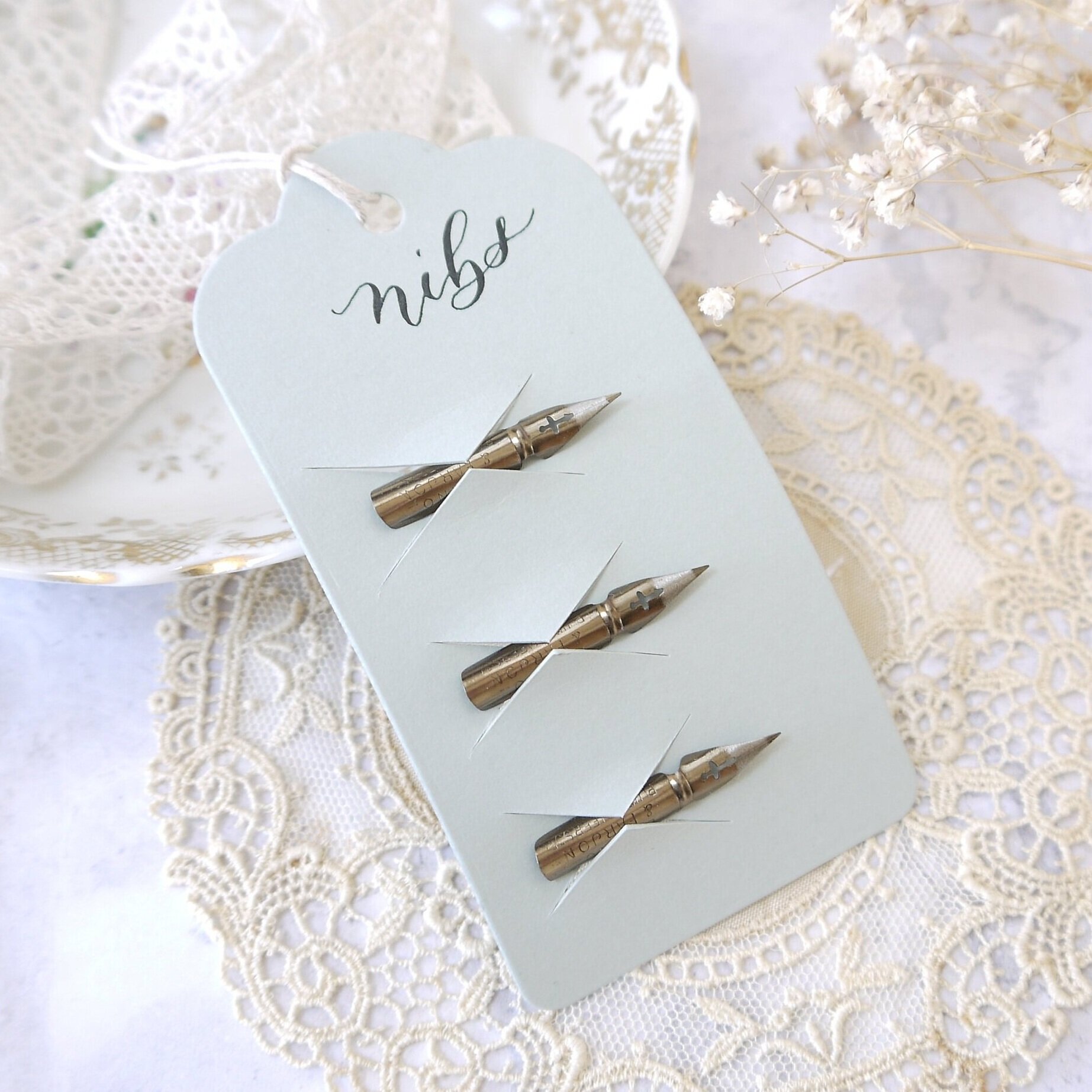 vintage calligraphy nibs