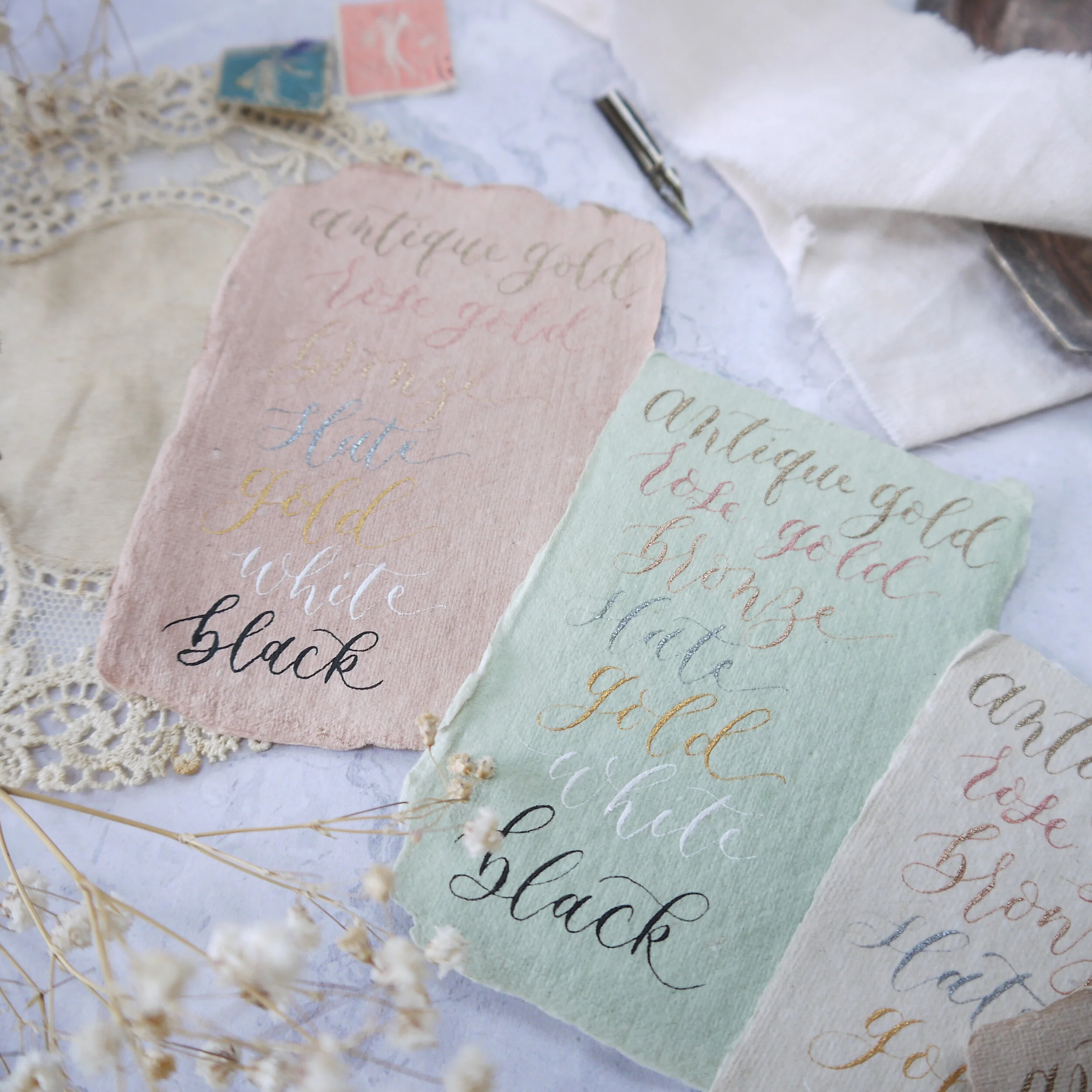 calligraphy ink colours