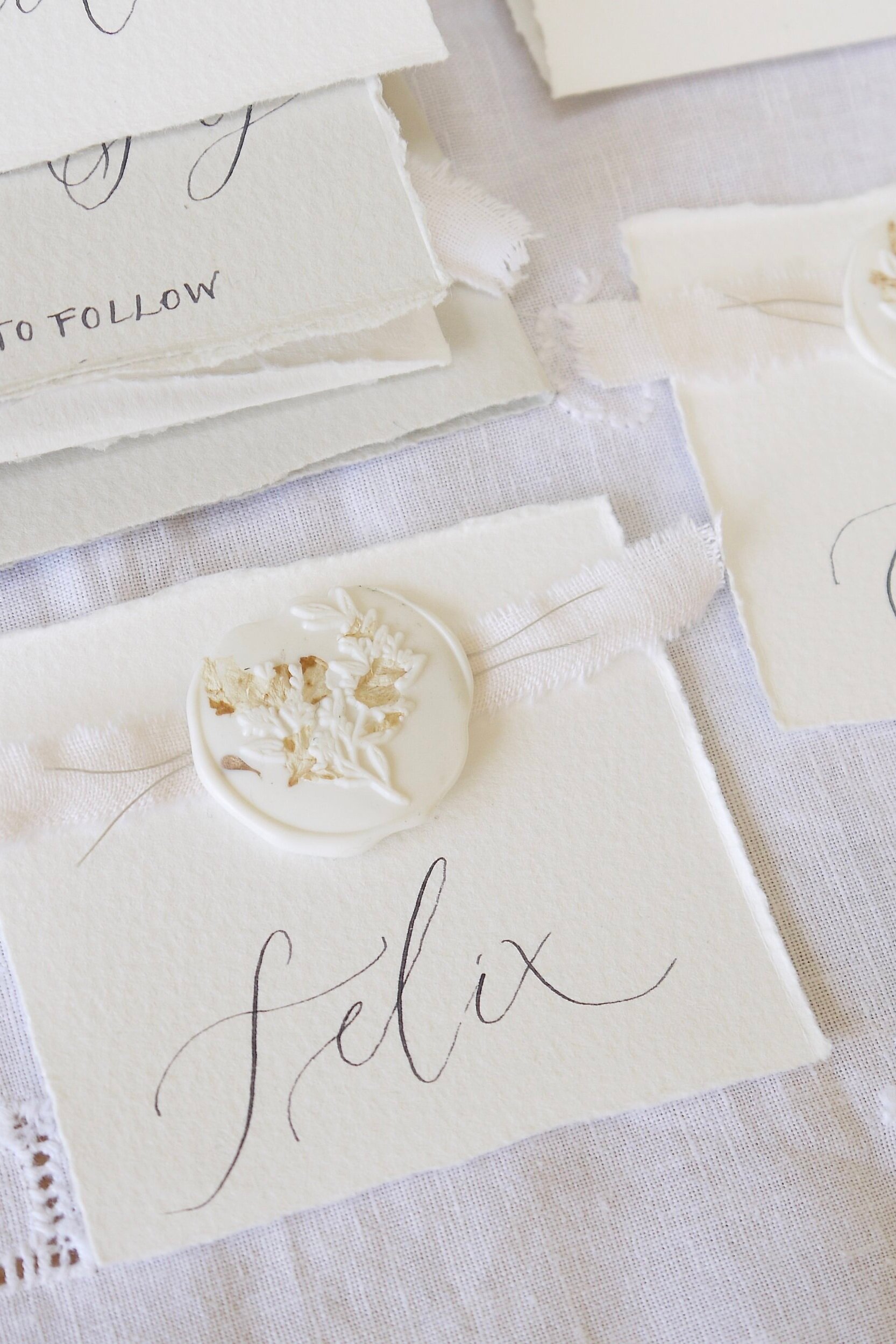 Elegant Name Place Cards