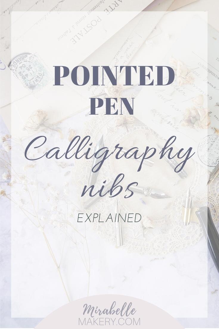 Modern Calligraphy: A Beginner's Guide to Pointed Pen and Brush Pen  Lettering