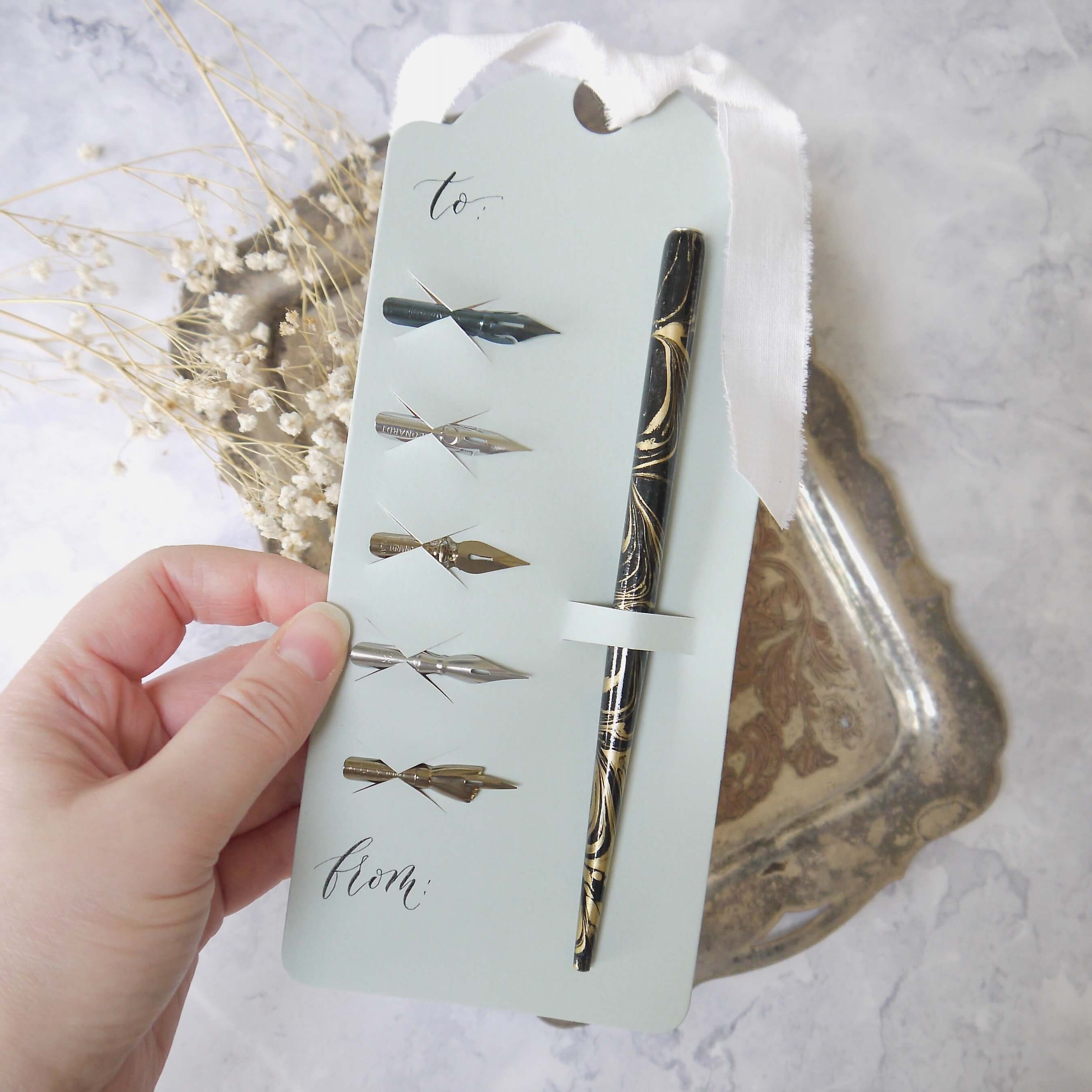 Modern calligraphy gift set