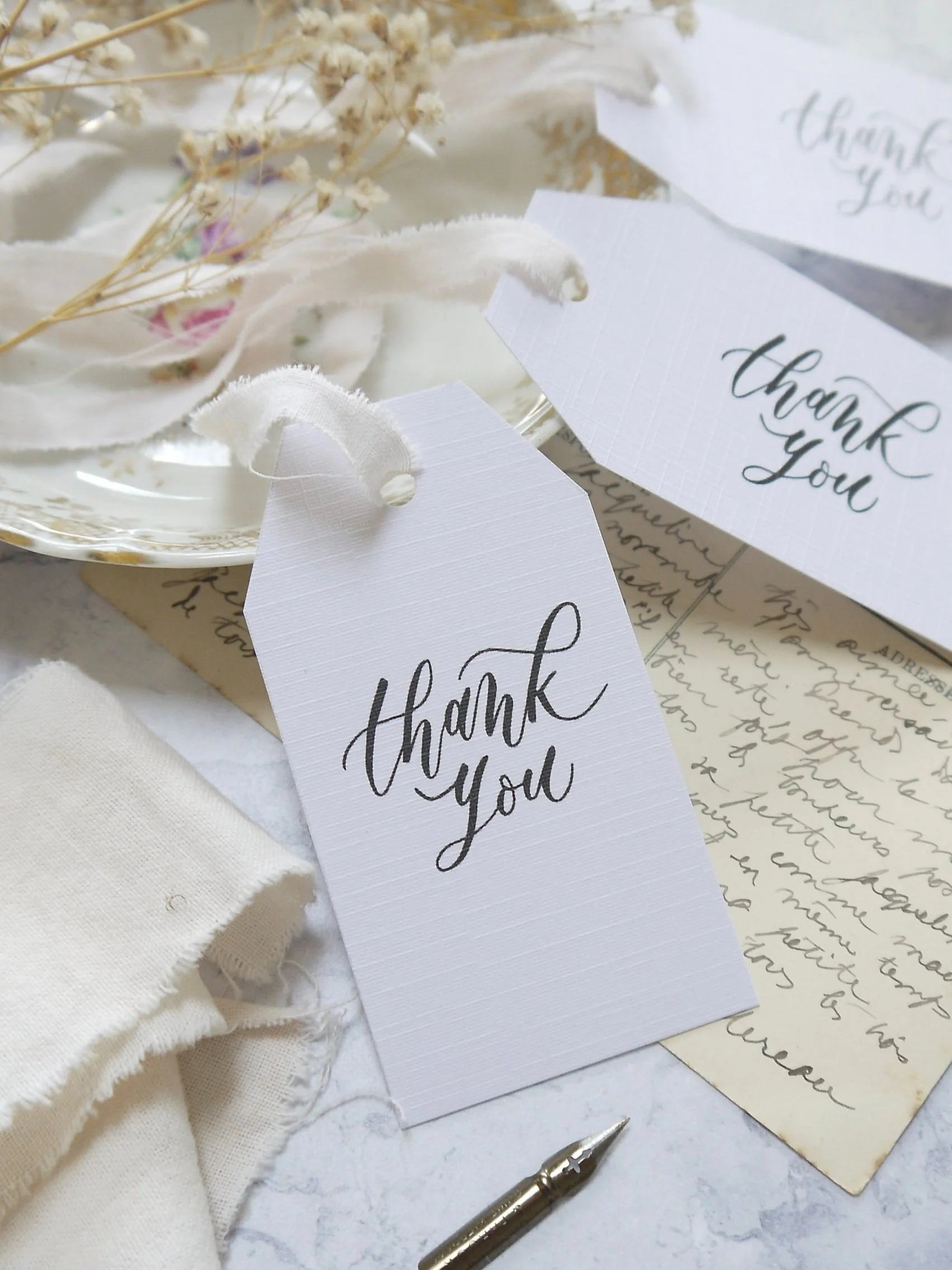 Free Printable Thank You Tags