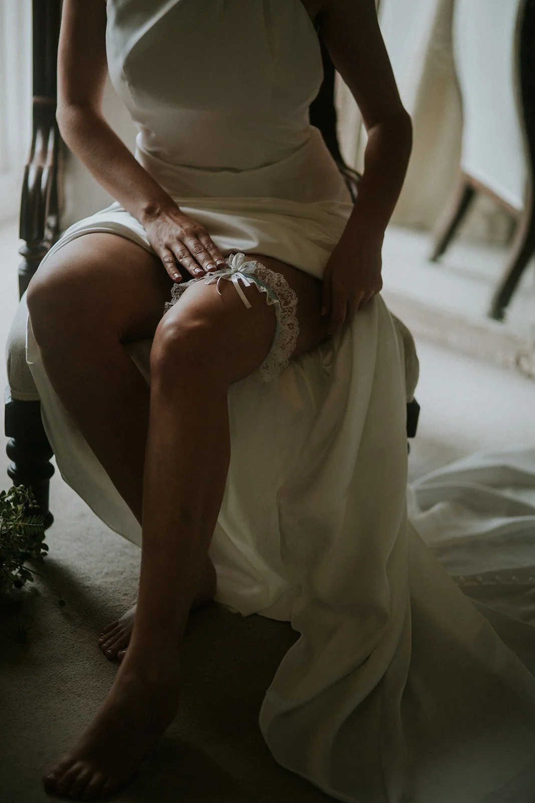 Black and white wedding theme with elegant touches