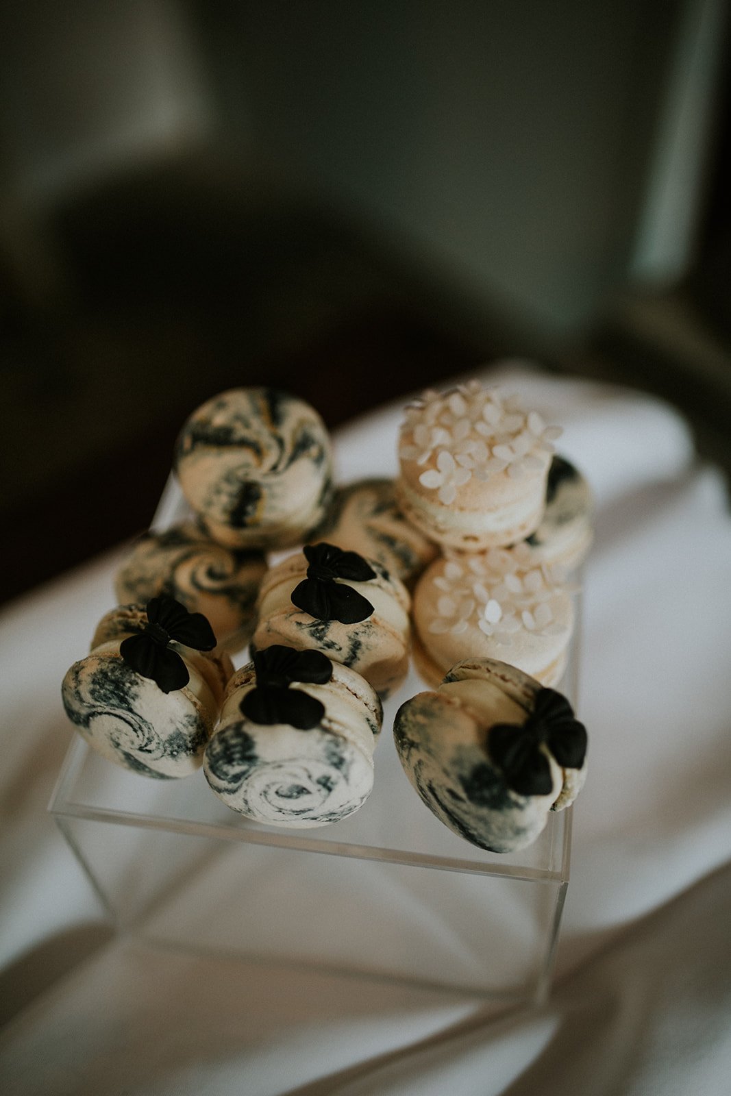 Romantic candlelit wedding place setting with bespoke calligraphy details