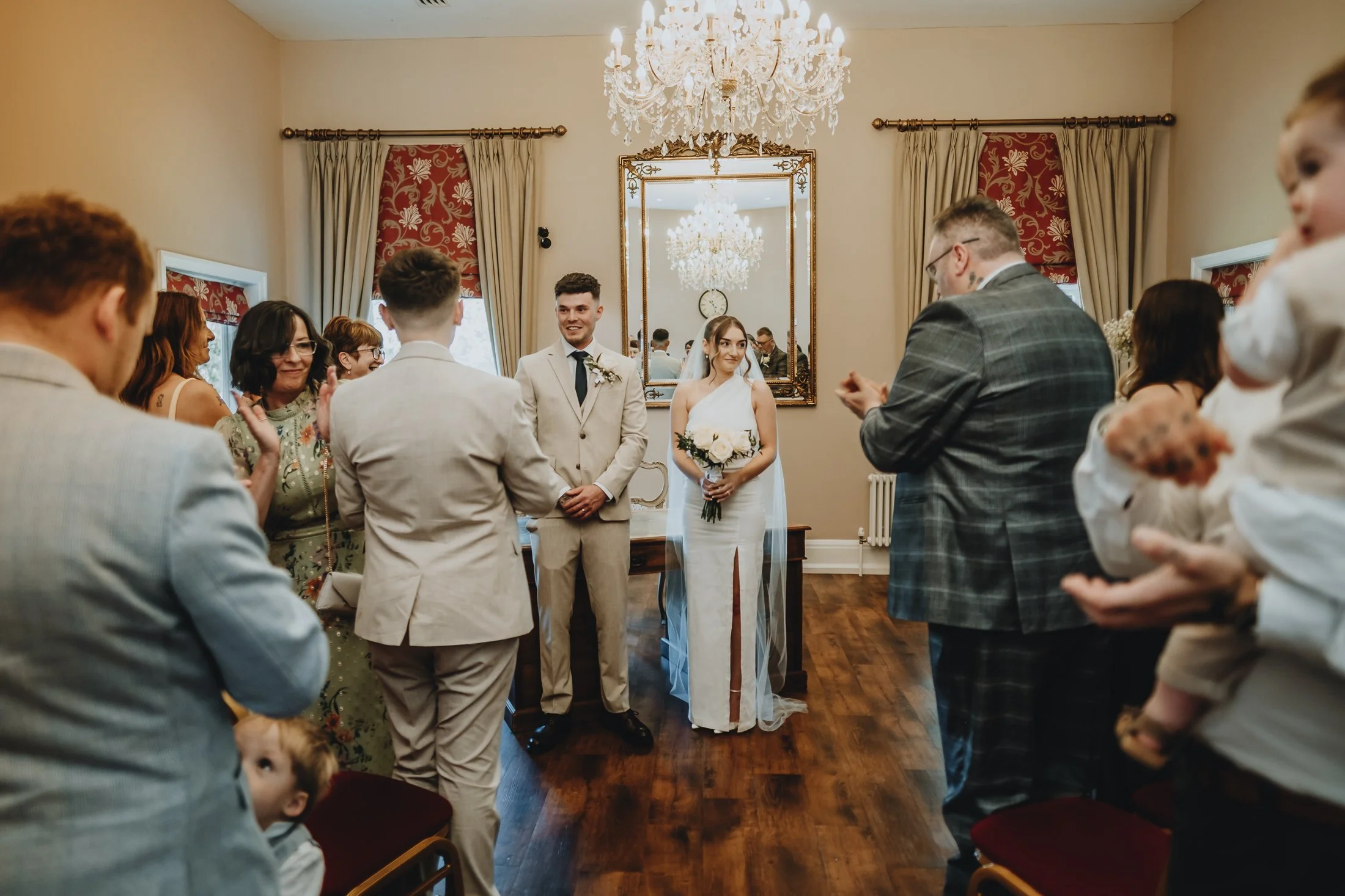 Wedding ceremony at Bridgeford Hall Nottingham