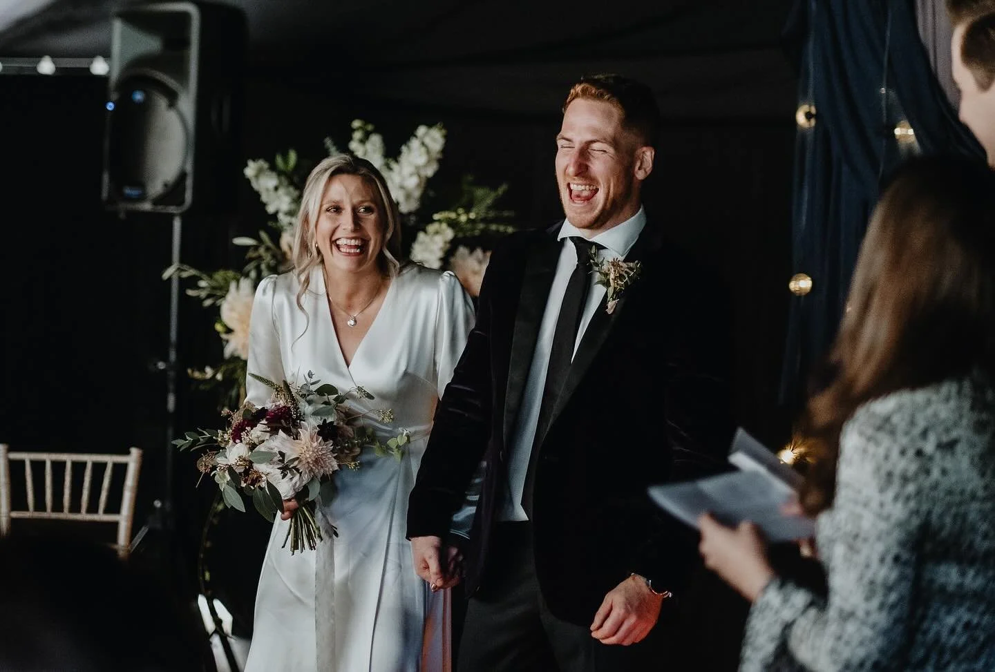 3 whole years today ❤️ and what a wedding celebration it was.  Happy anniversary Fi &amp;B 🥂🥂🥳

#documentaryweddingphotographer 
#buckinghamshireweddingphotographer 
#farmerswedding 
#marqueewedding
#marriedliferocks 
#husbandandwife
#humanistcere