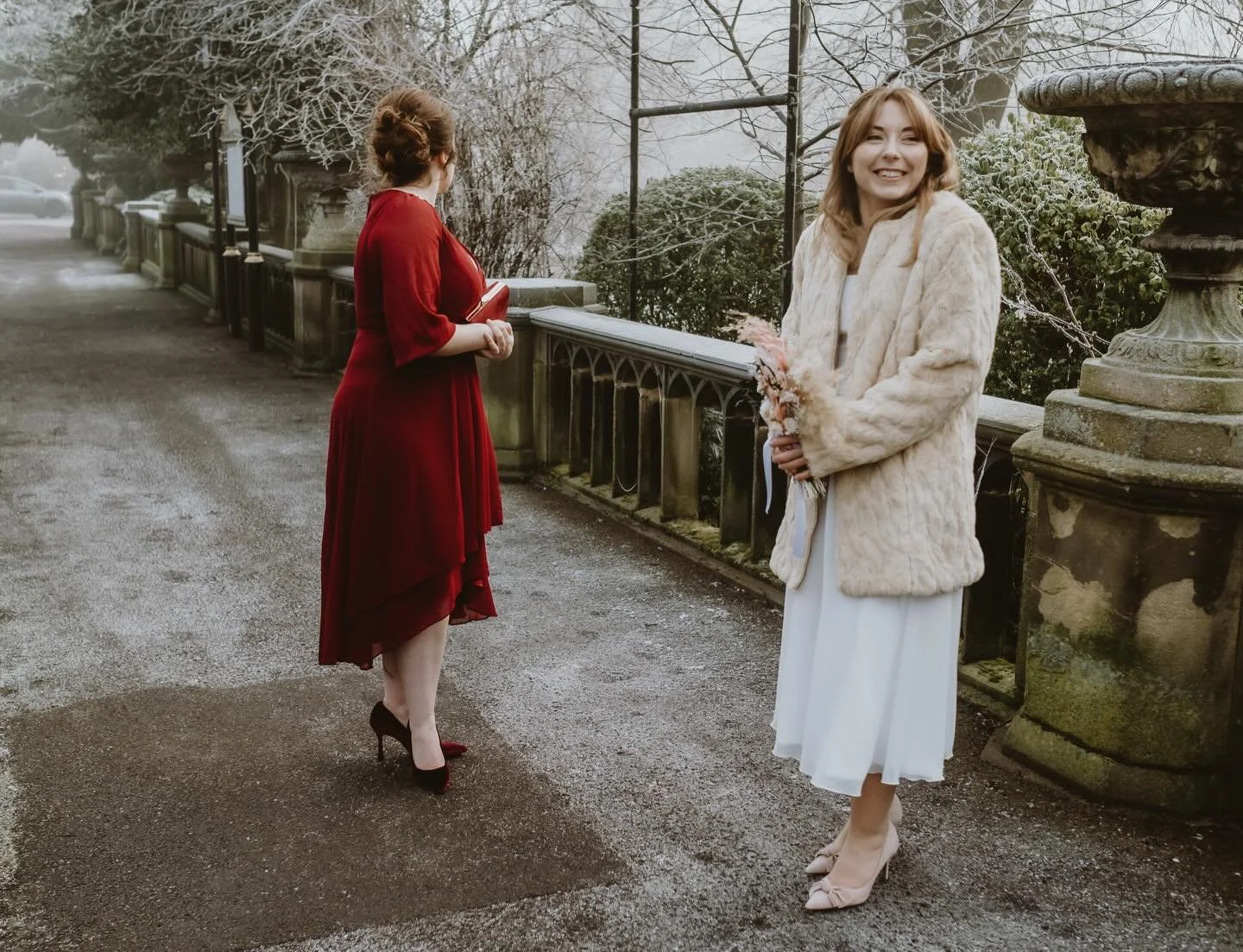 One year married today 🤍

Jenny &amp; James eloped to the city, choosing a quiet winter&rsquo;s day at Lichfield Registry Office to say their vows, just the two of them and a handful of guests.

Much like today, it was cold, wintery, and beautifully