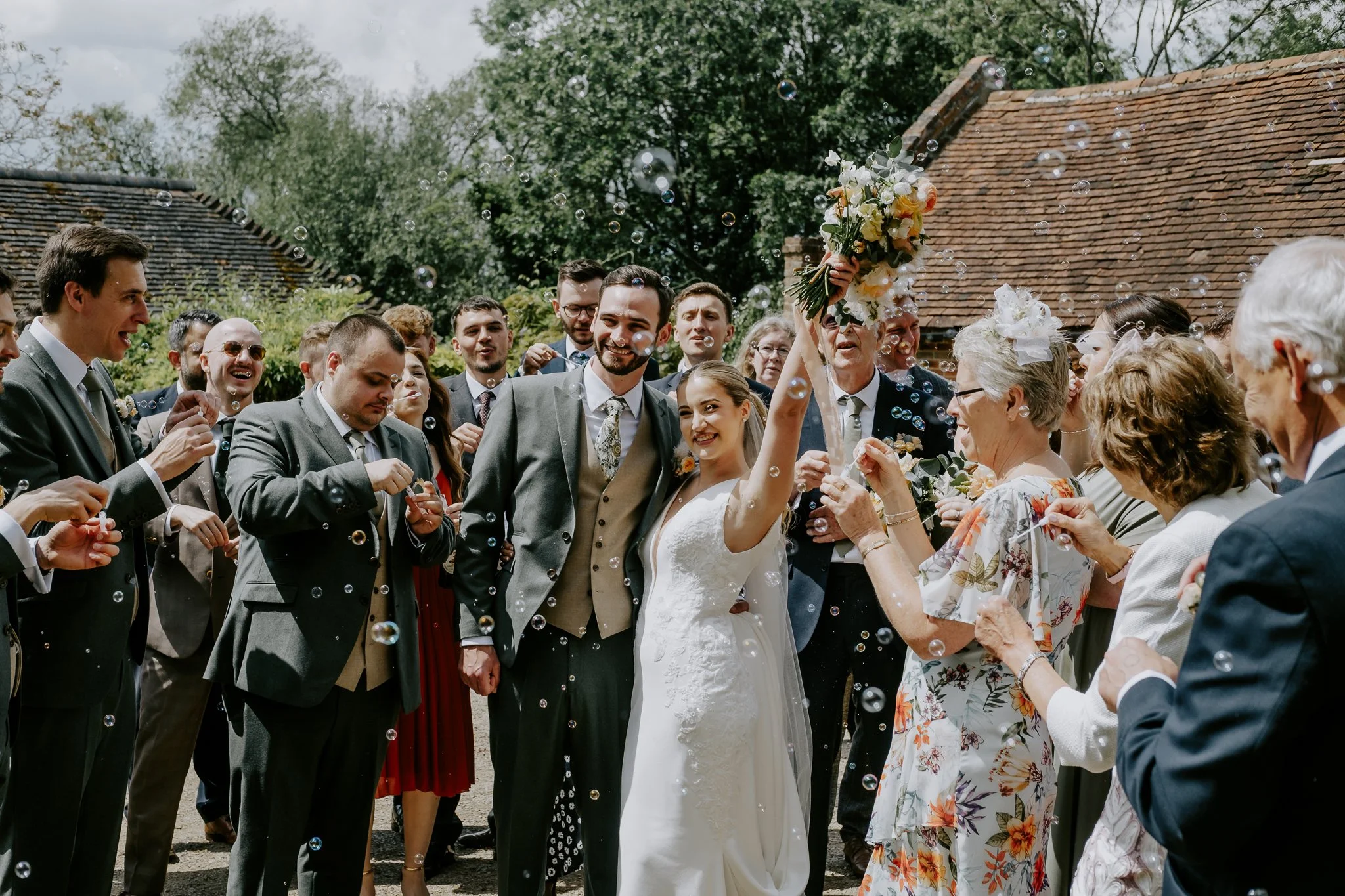 A Relaxed Summer Wedding at Gorcott Hall, Redditch 